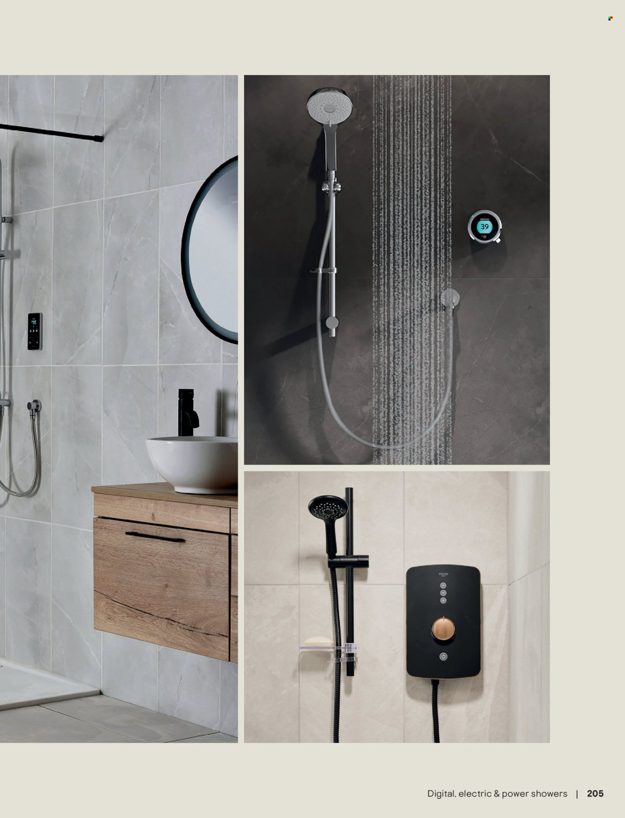 B&Q offer - Bathroom collections