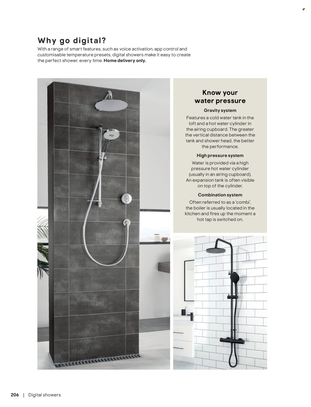 B&Q offer - Bathroom collections