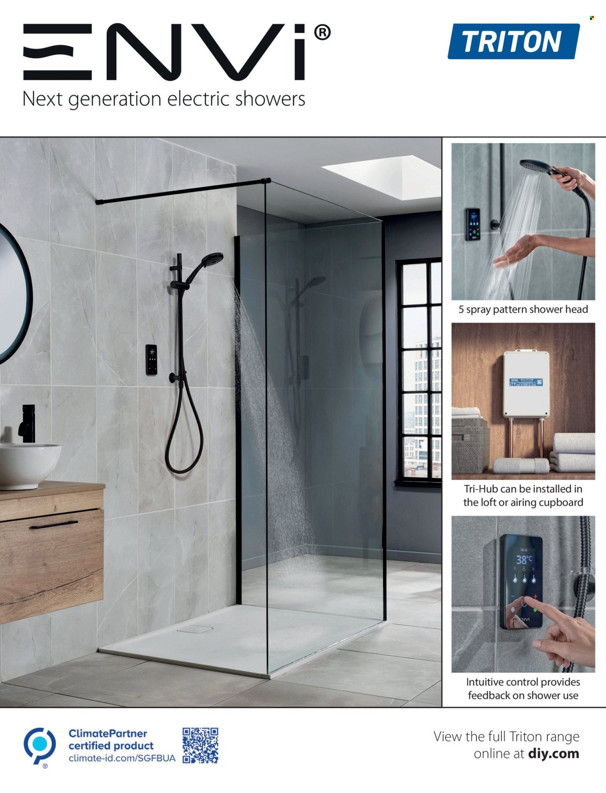 B&Q offer - Bathroom collections