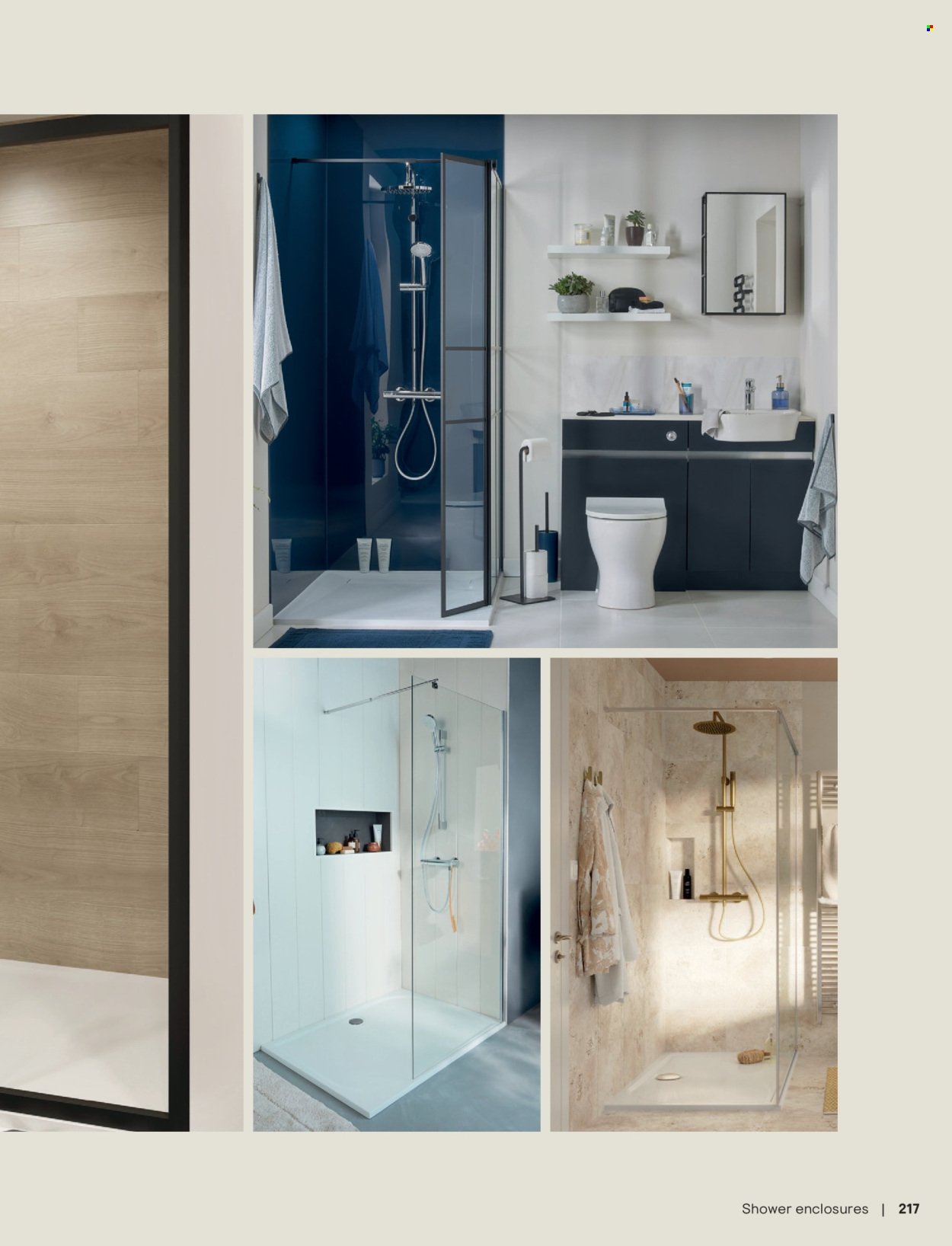 B&Q offer - Bathroom collections