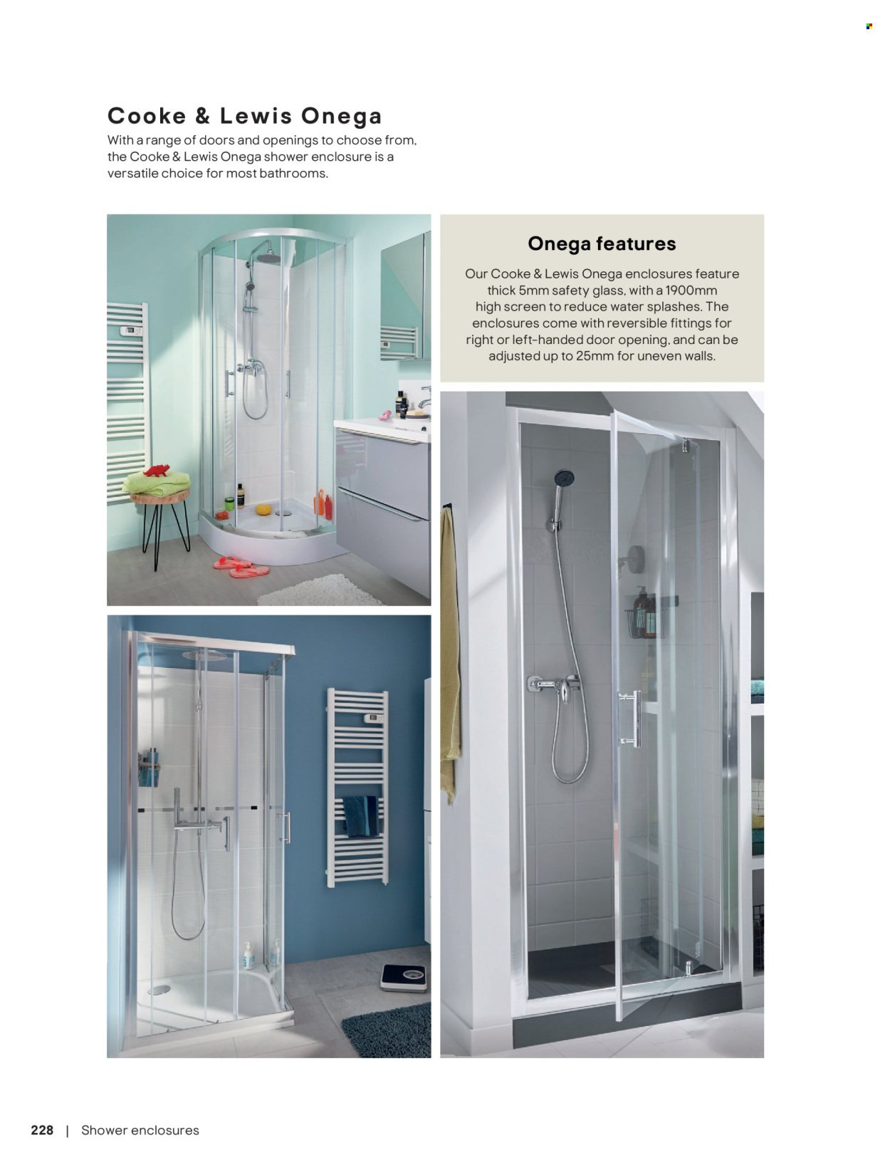 B&Q offer - Bathroom collections