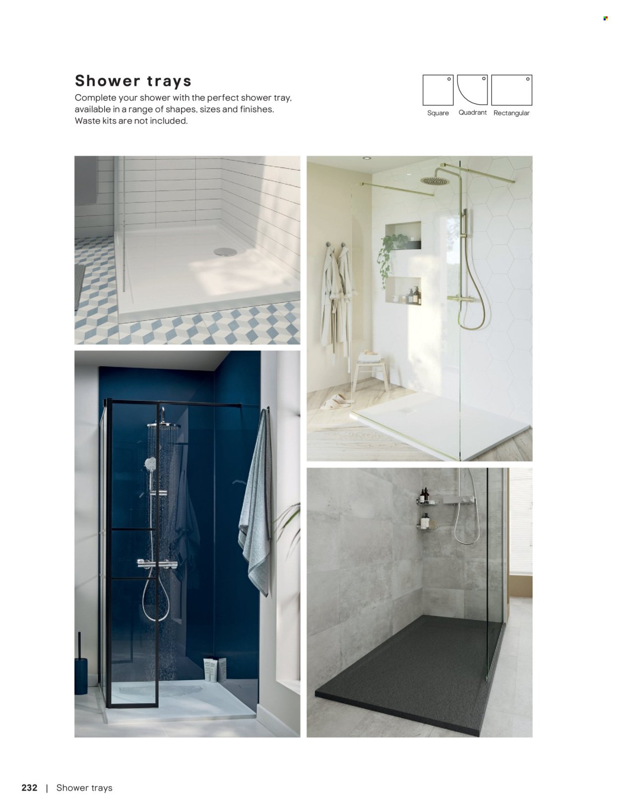 B&Q offer - Bathroom collections