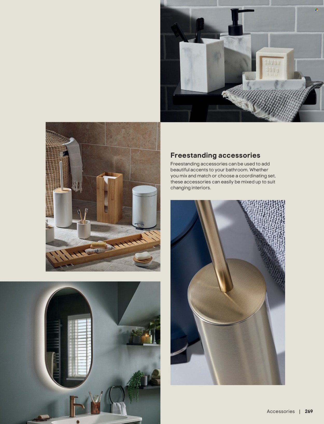B&Q offer - Bathroom collections