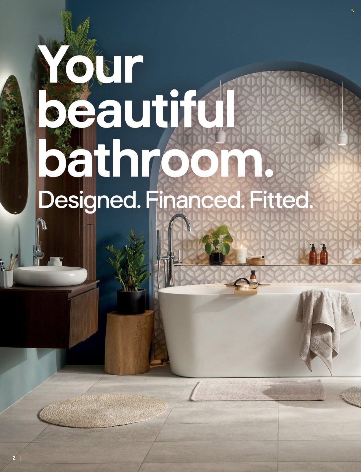 B&Q offer - Bathroom collections