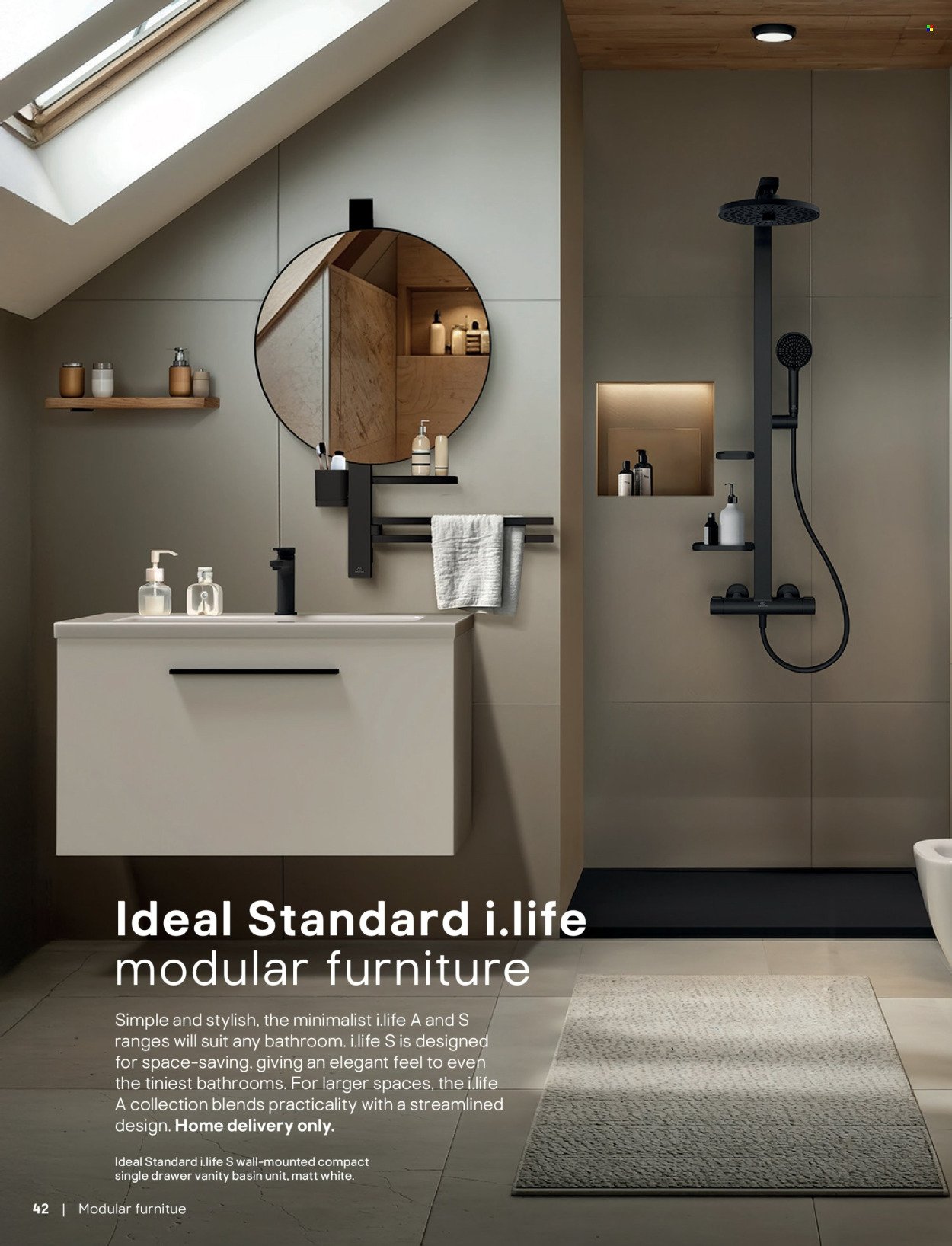 B&Q offer - Bathroom collections