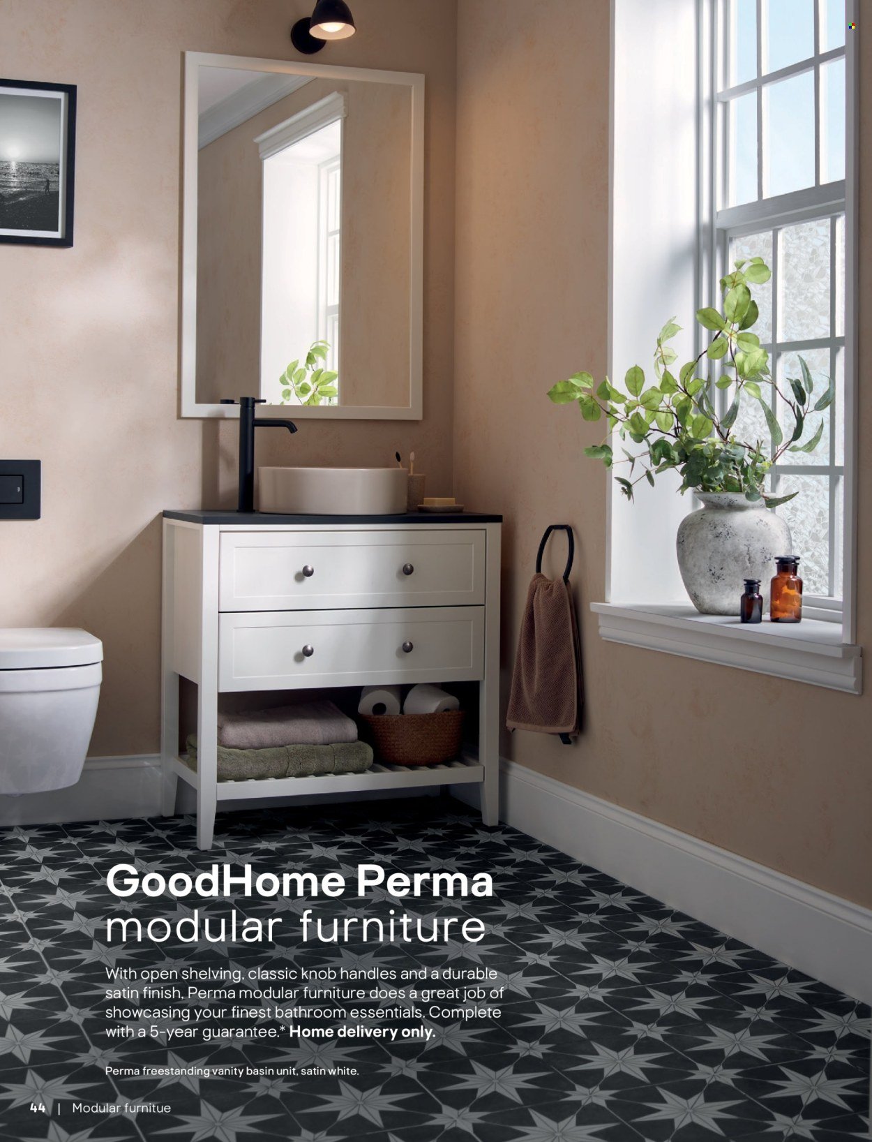 B&Q offer - Bathroom collections
