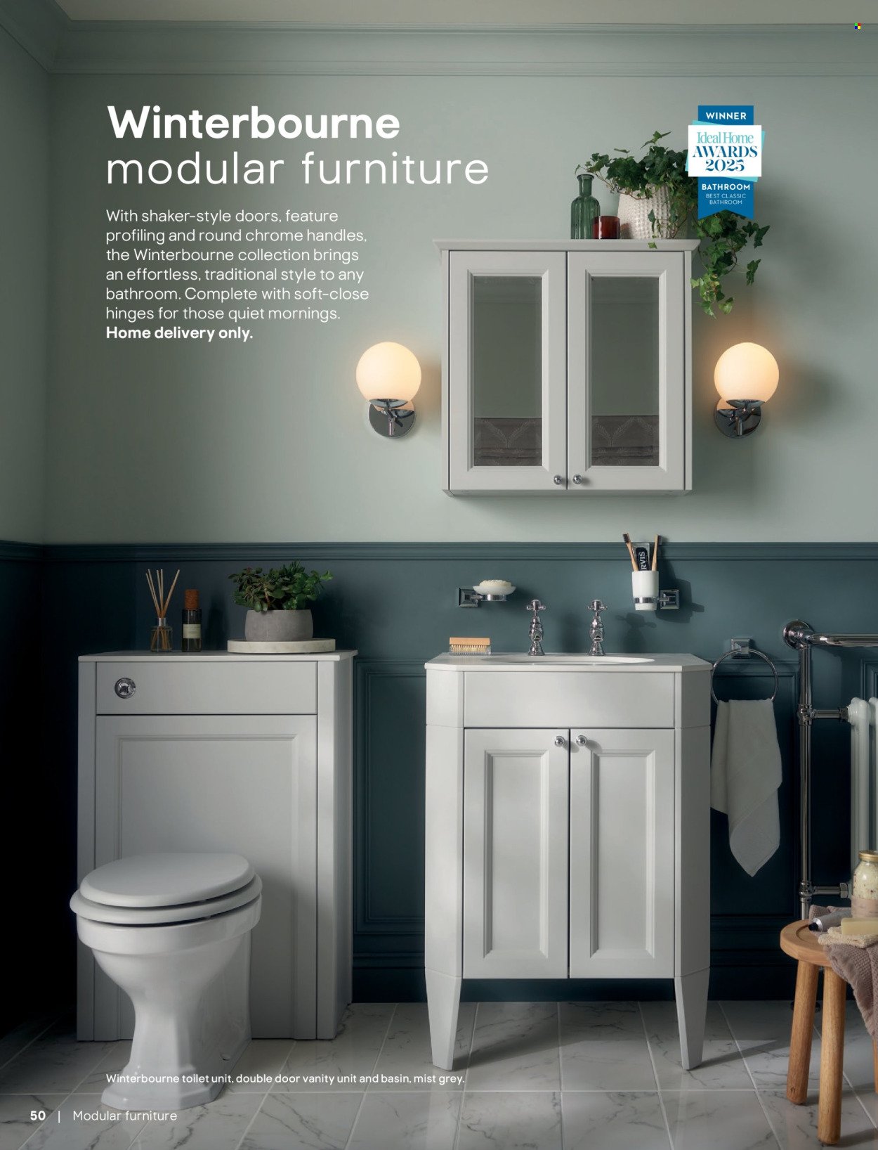 B&Q offer - Bathroom collections