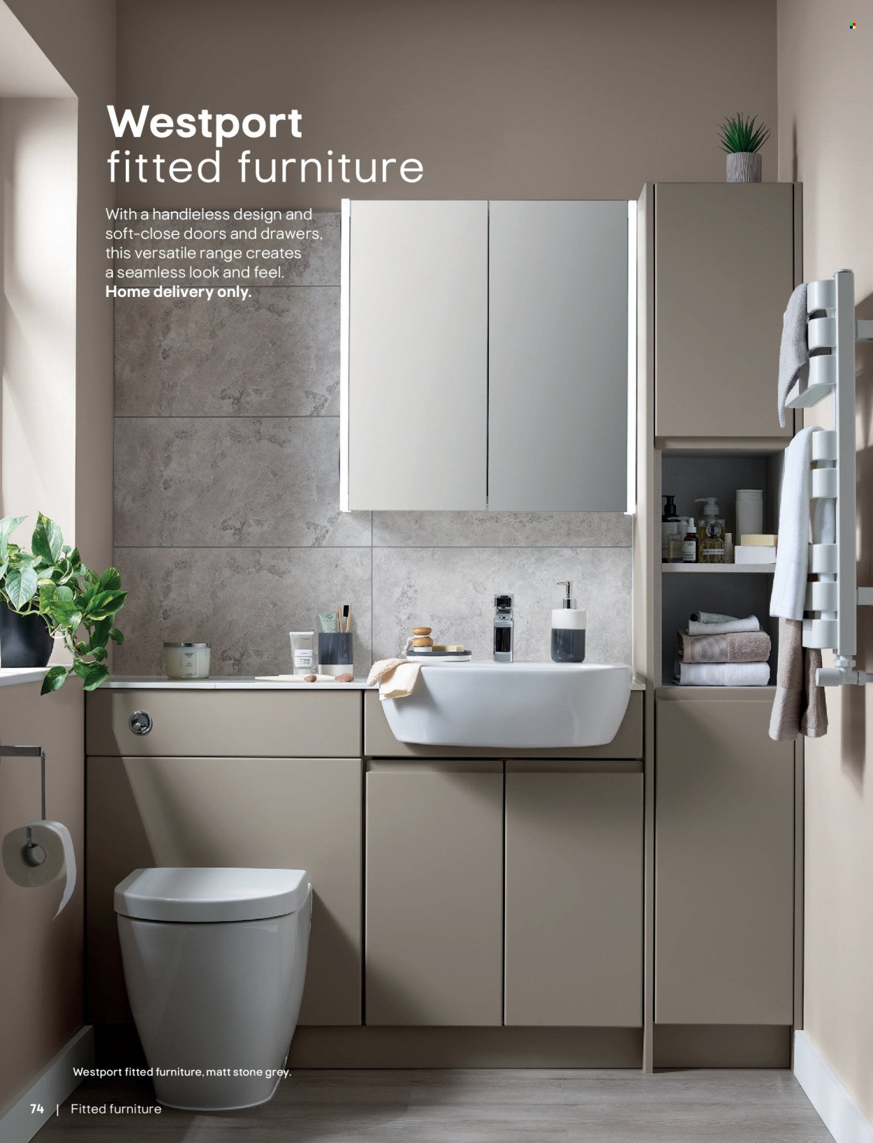 B&Q offer - Bathroom collections