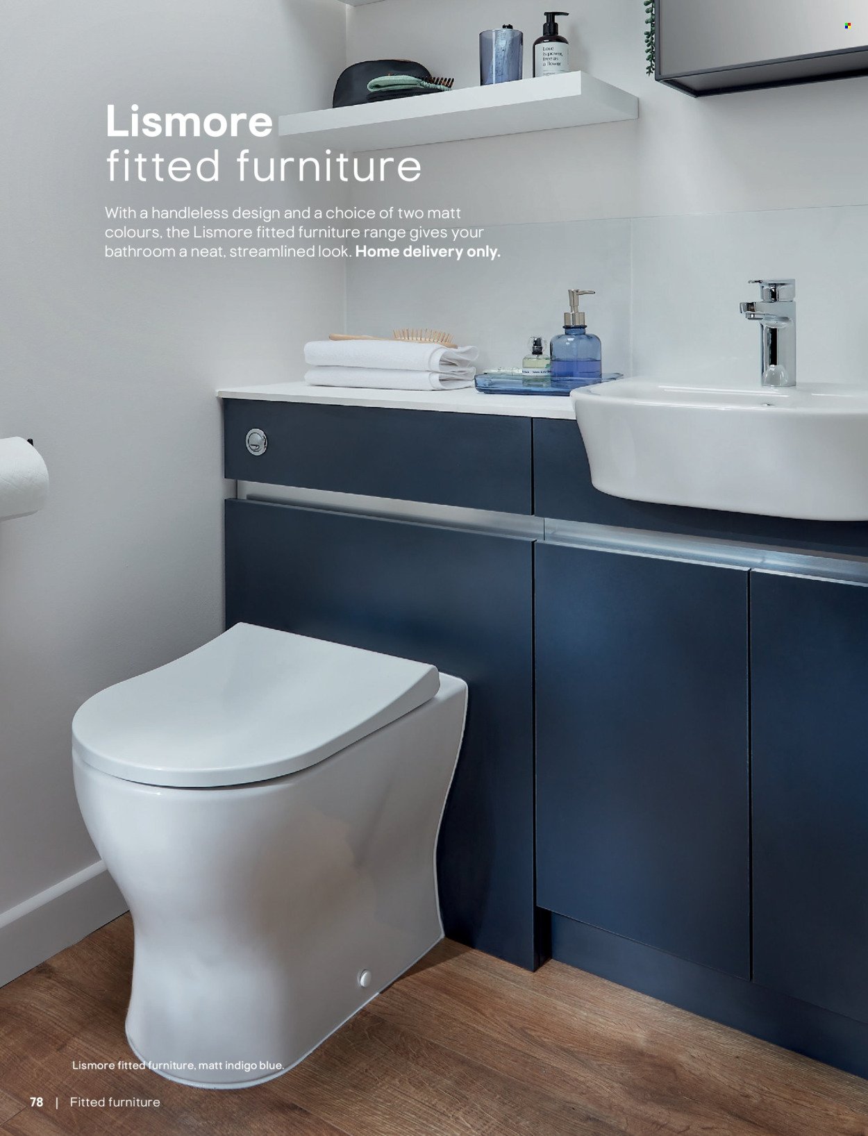B&Q offer - Bathroom collections