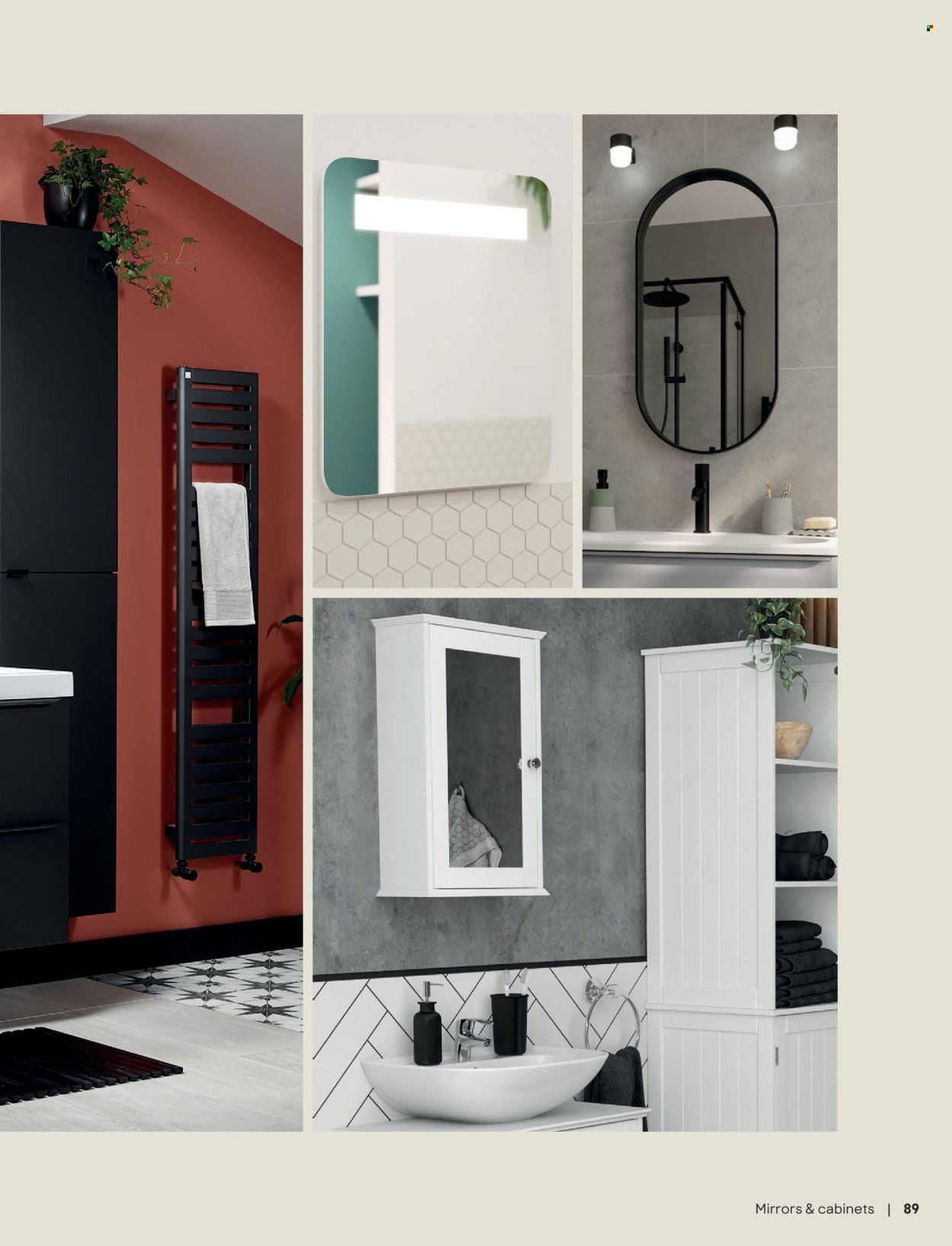 B&Q offer - Bathroom collections
