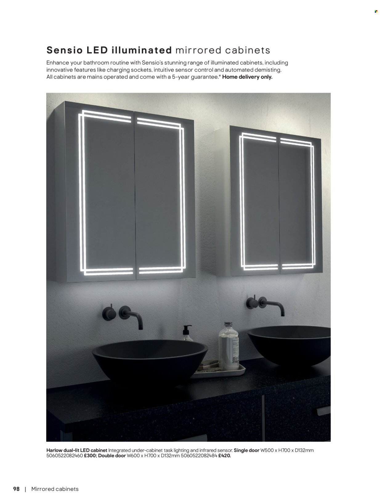 B&Q offer - Bathroom collections