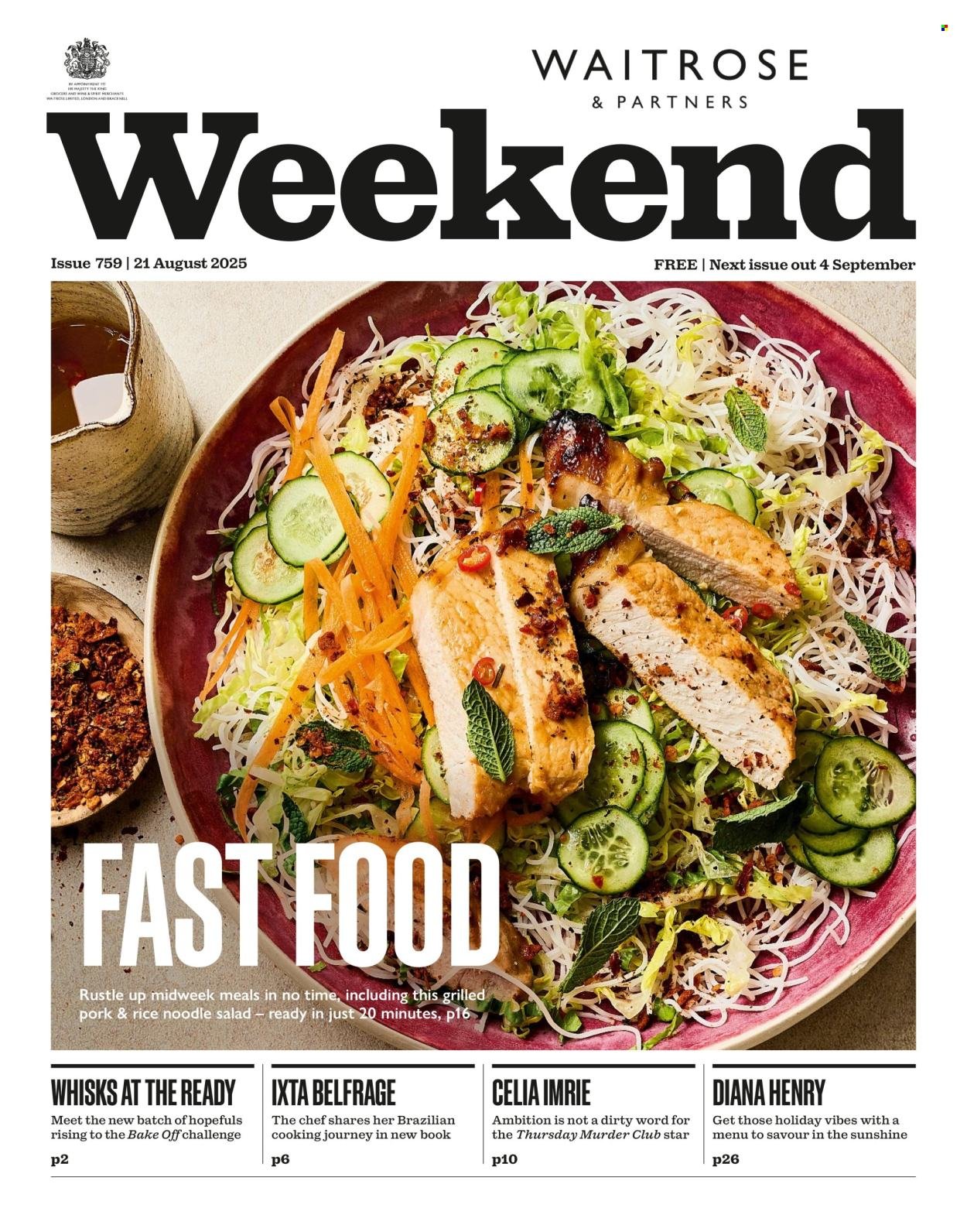 WAITROSE offer - Weekend (2025-08-20) | 1