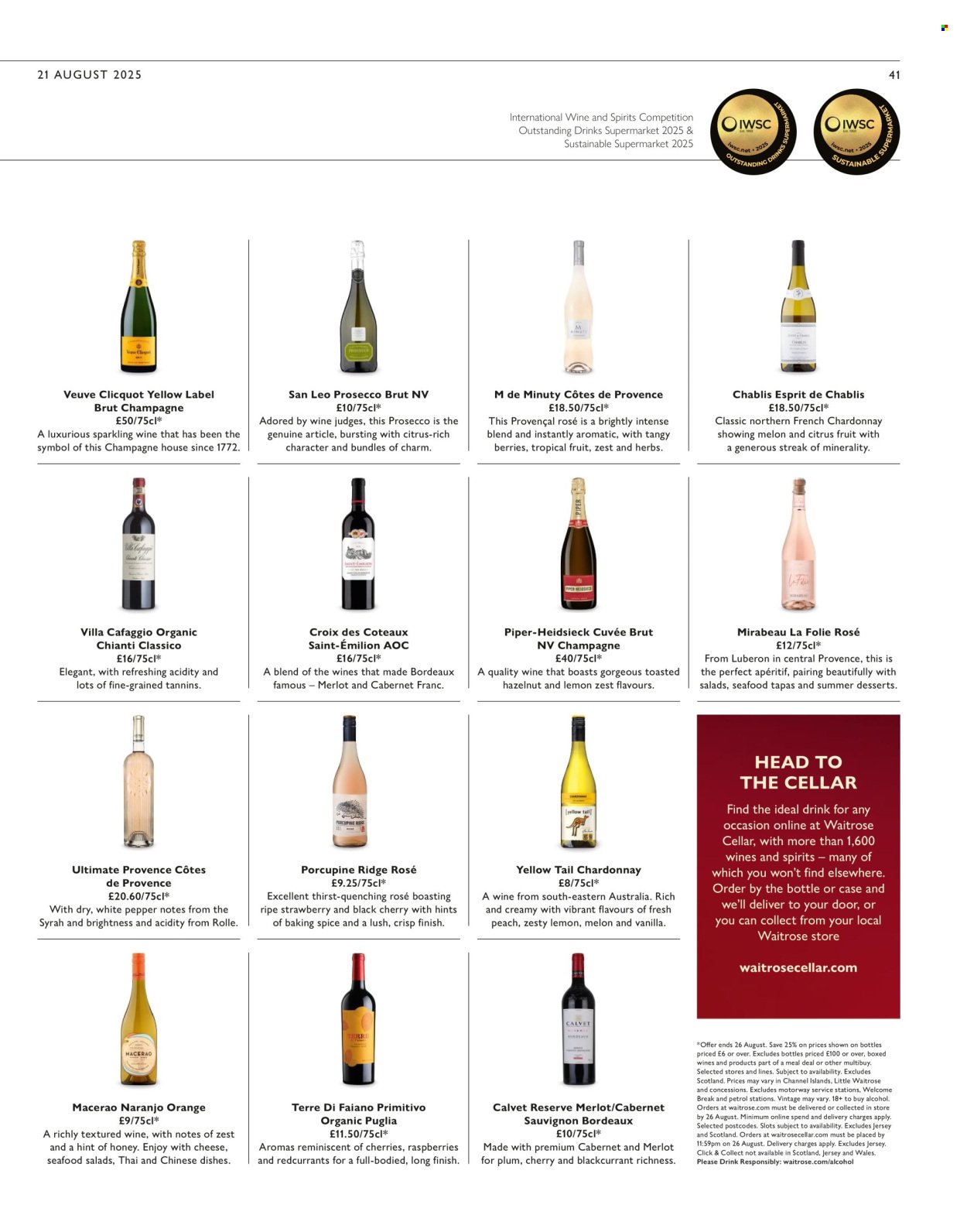 WAITROSE offer - Weekend (2025-08-20) | 41