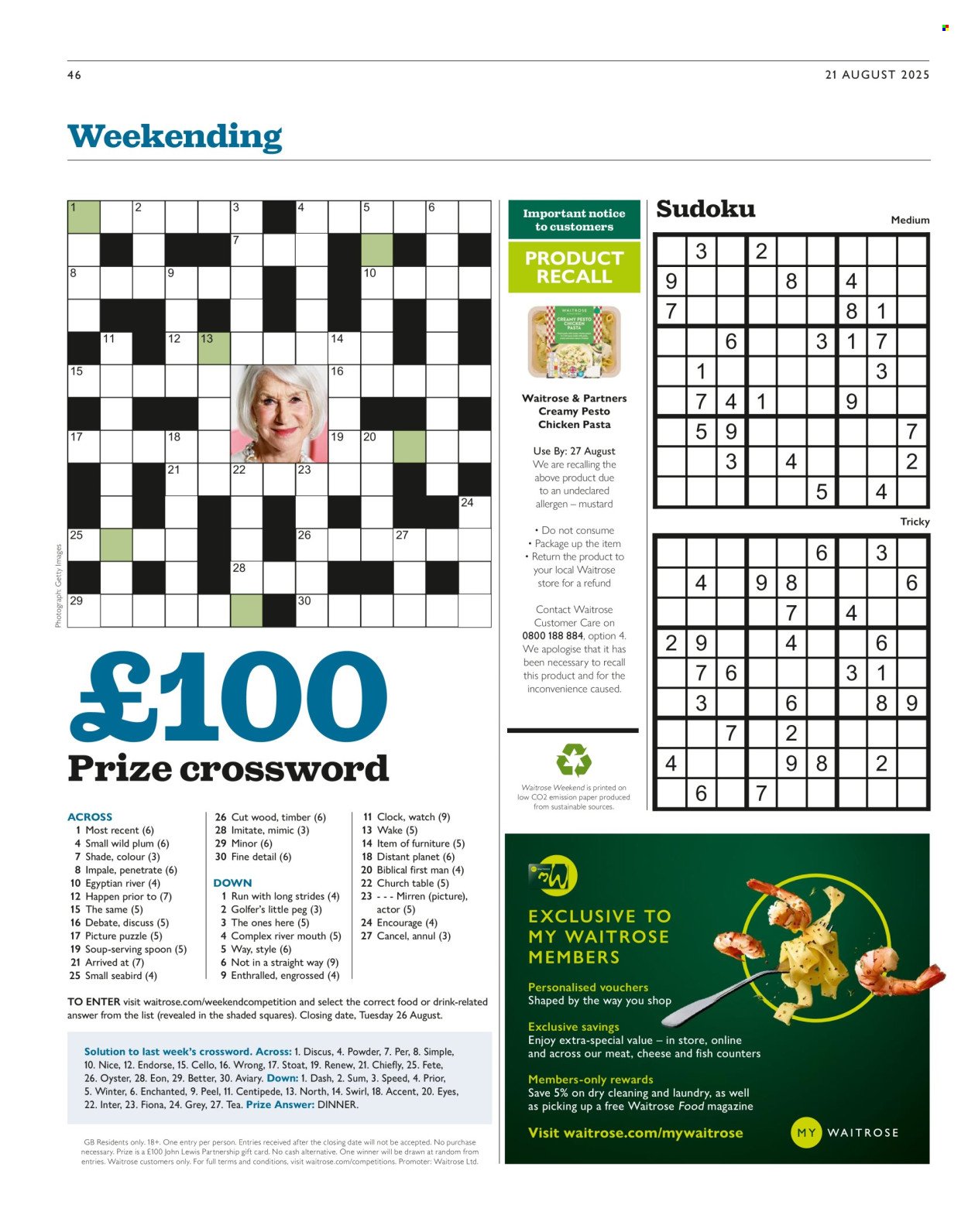 WAITROSE offer - Weekend (2025-08-20) | 46