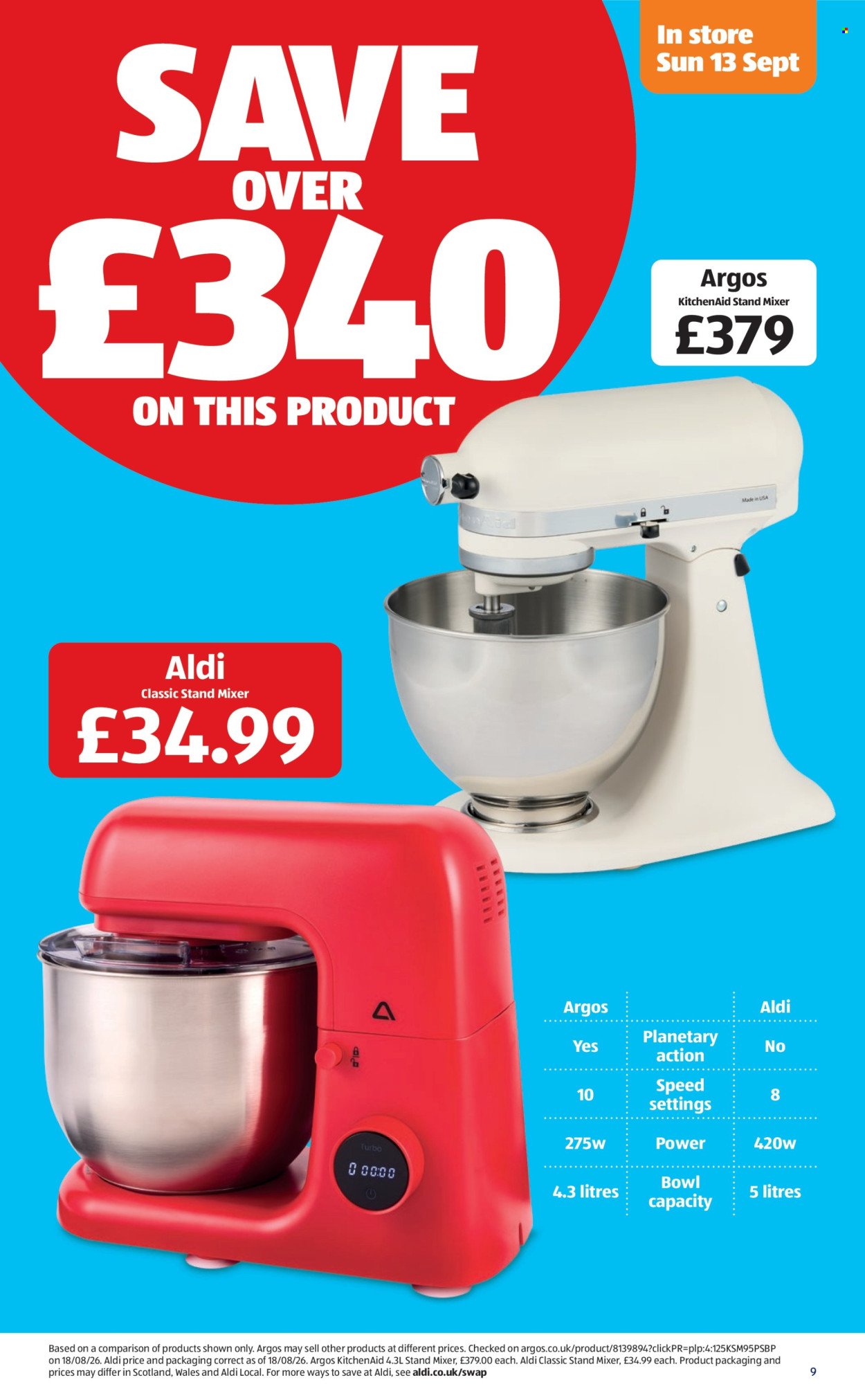 ALDI offer - From 10 Sept 2026