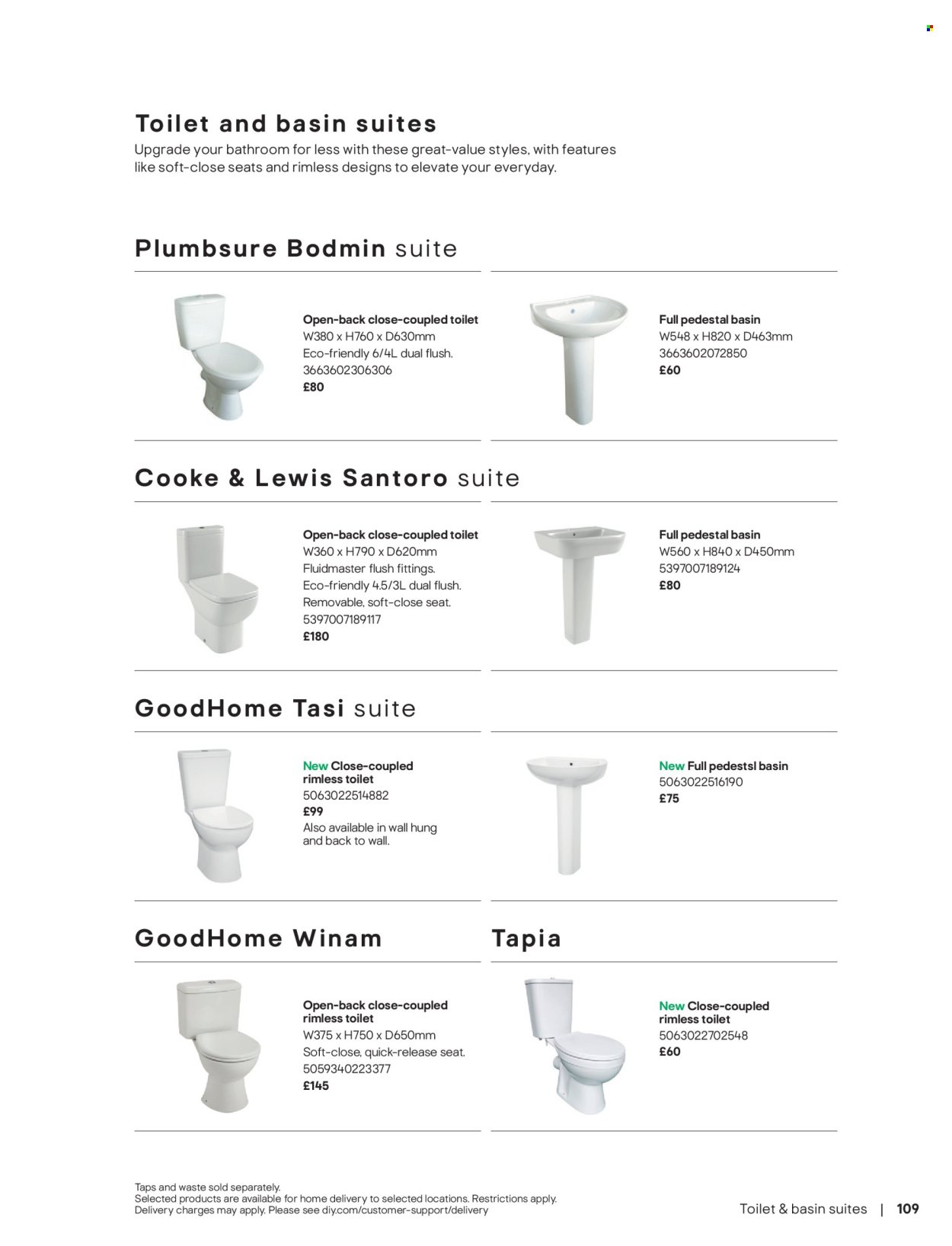 B&Q offer - Bathroom collections (2025-12-18) | 109