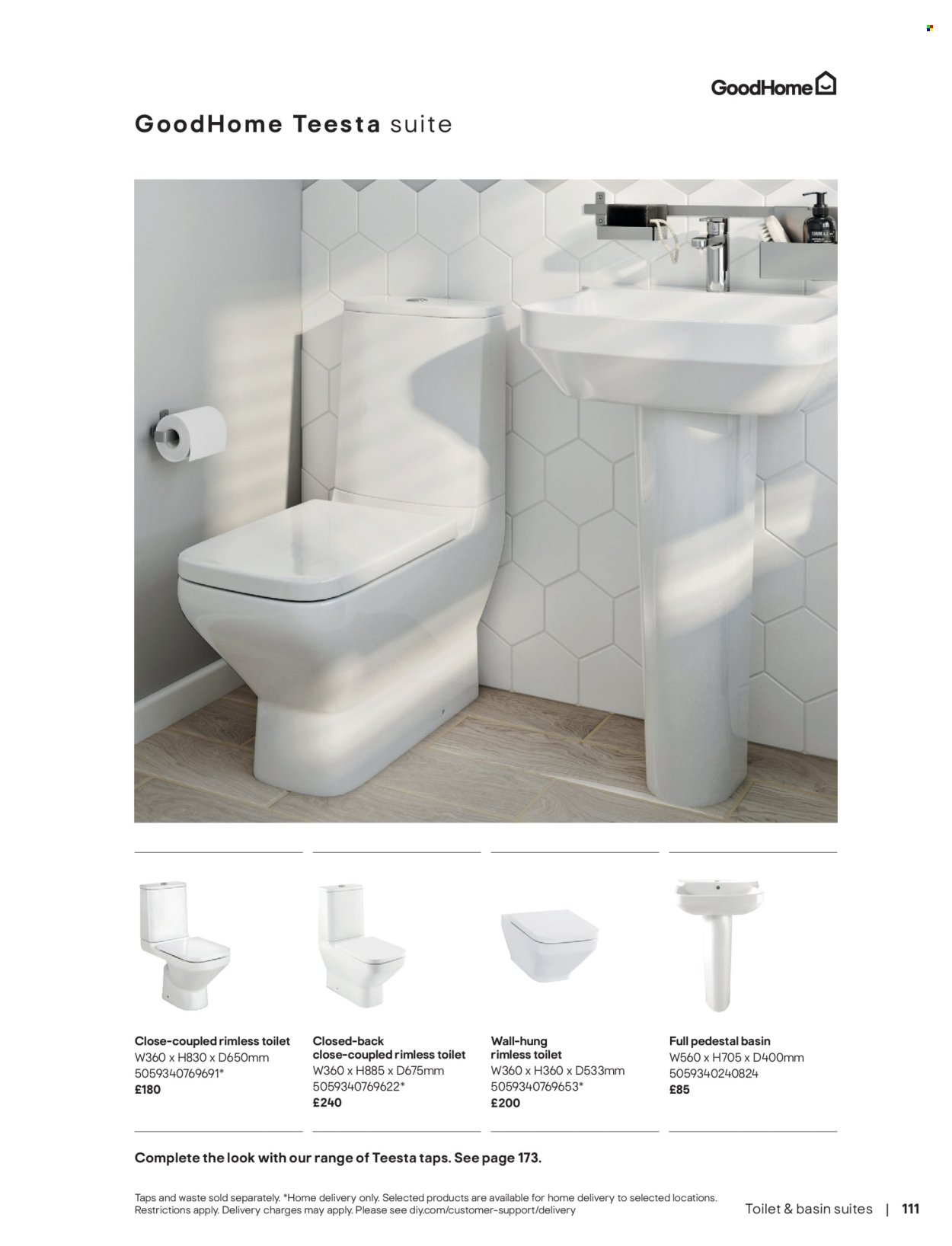 B&Q offer - Bathroom collections (2025-12-18) | 111