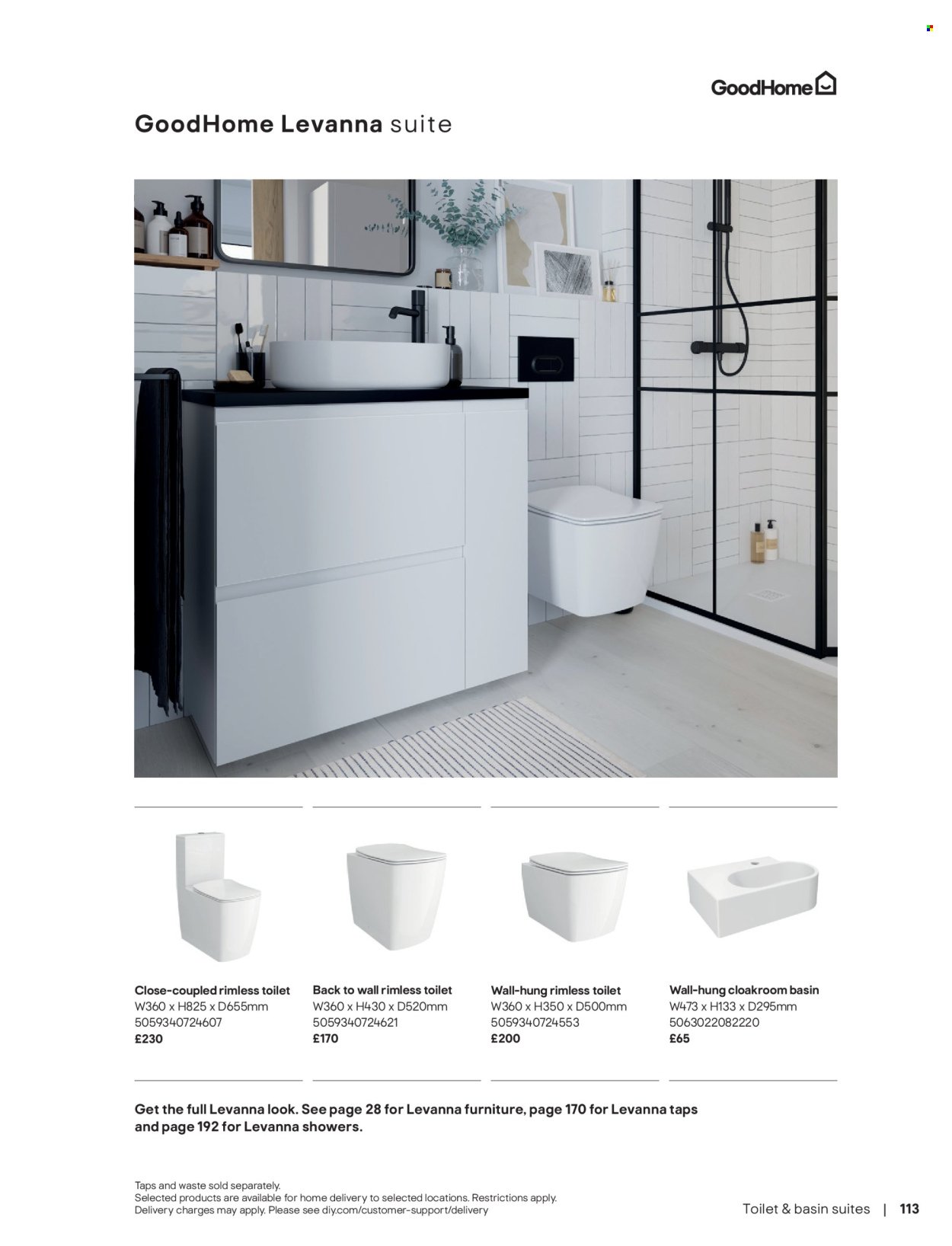 B&Q offer - Bathroom collections (2025-12-18) | 113