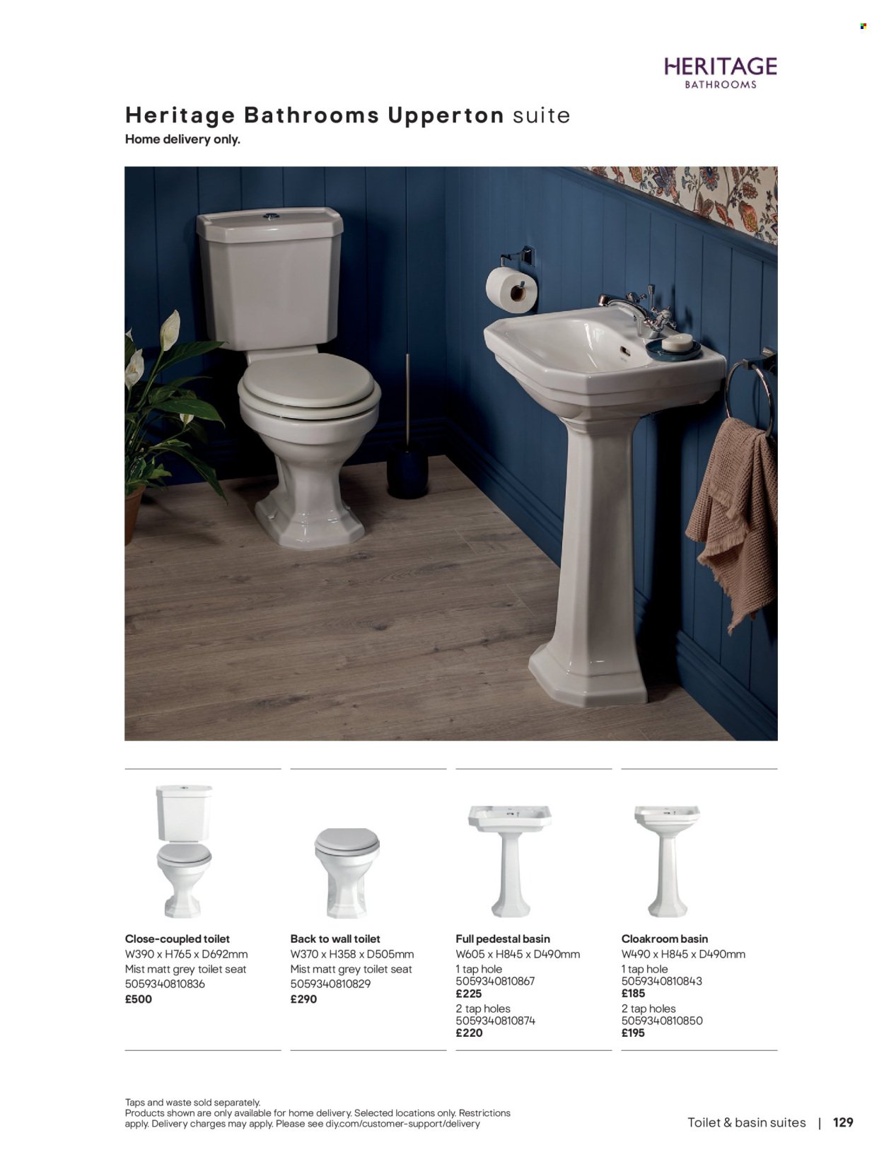 B&Q offer - Bathroom collections (2025-12-18) | 129