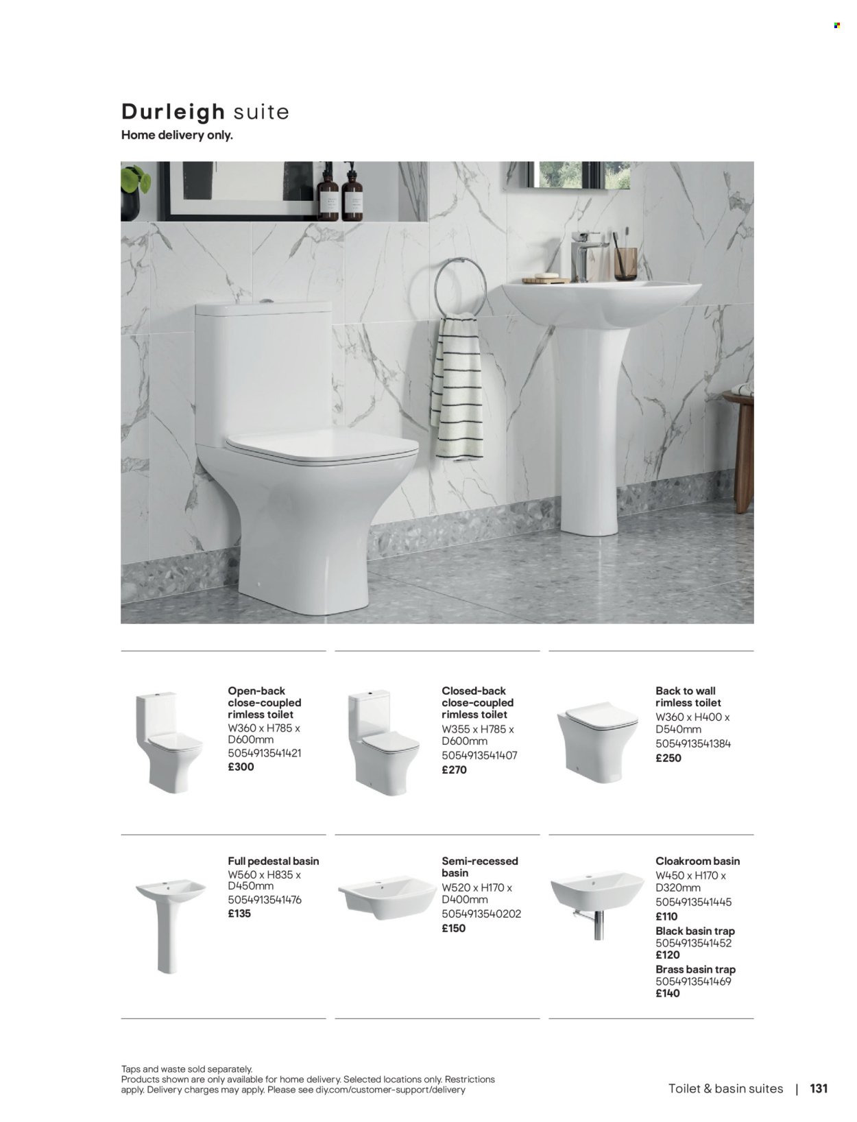 B&Q offer - Bathroom collections (2025-12-18) | 131