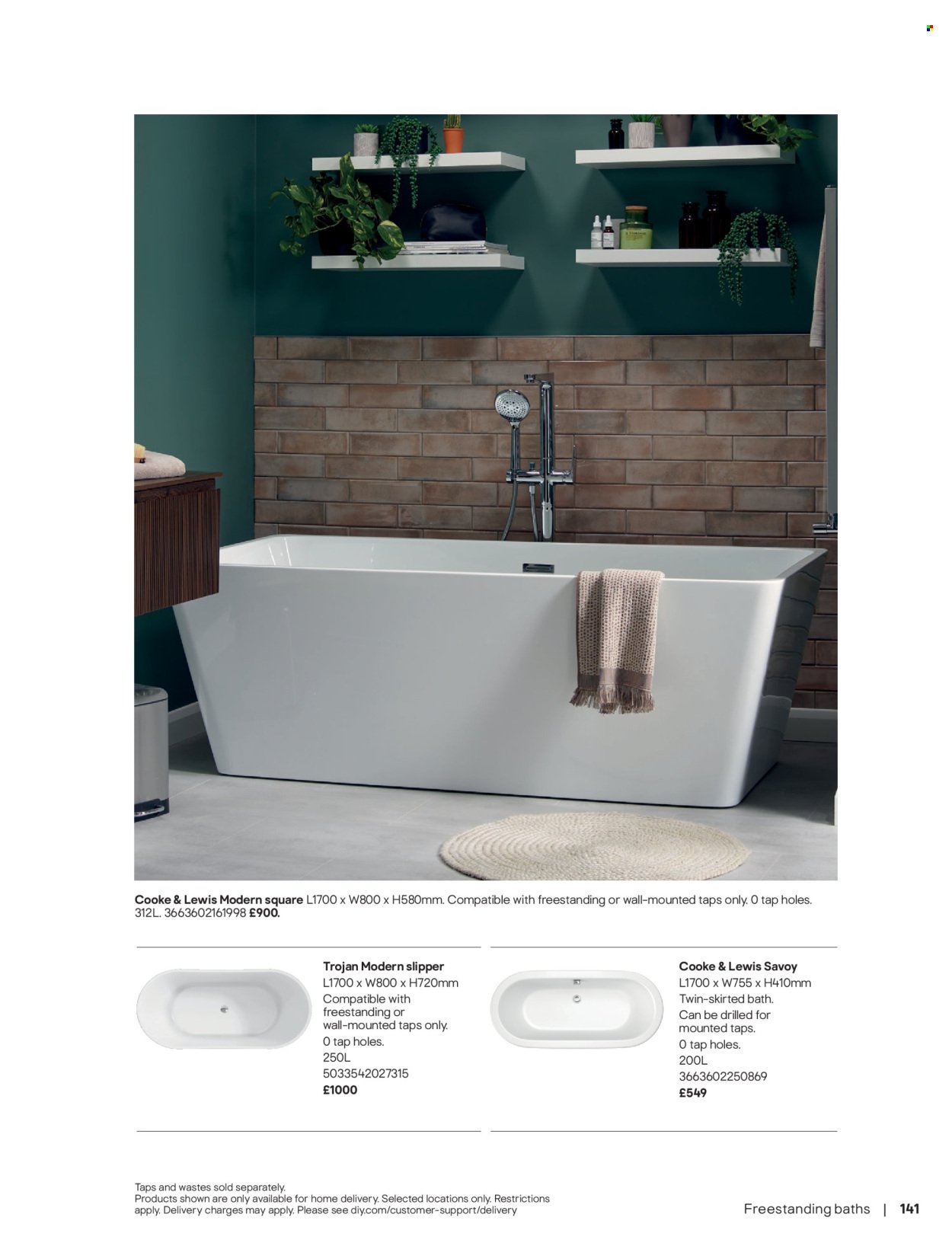 B&Q offer - Bathroom collections (2025-12-18) | 141