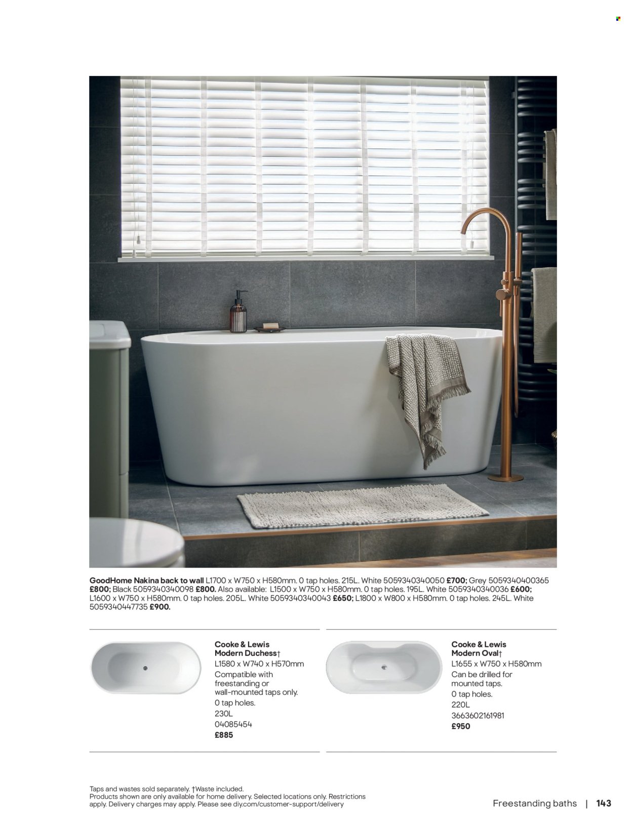 B&Q offer - Bathroom collections (2025-12-18) | 143