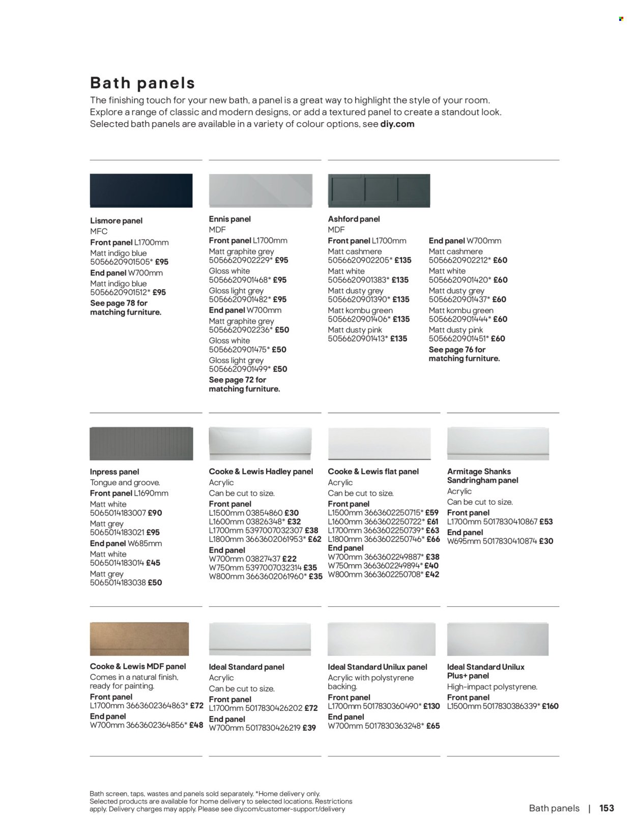 B&Q offer - Bathroom collections (2025-12-18) | 153