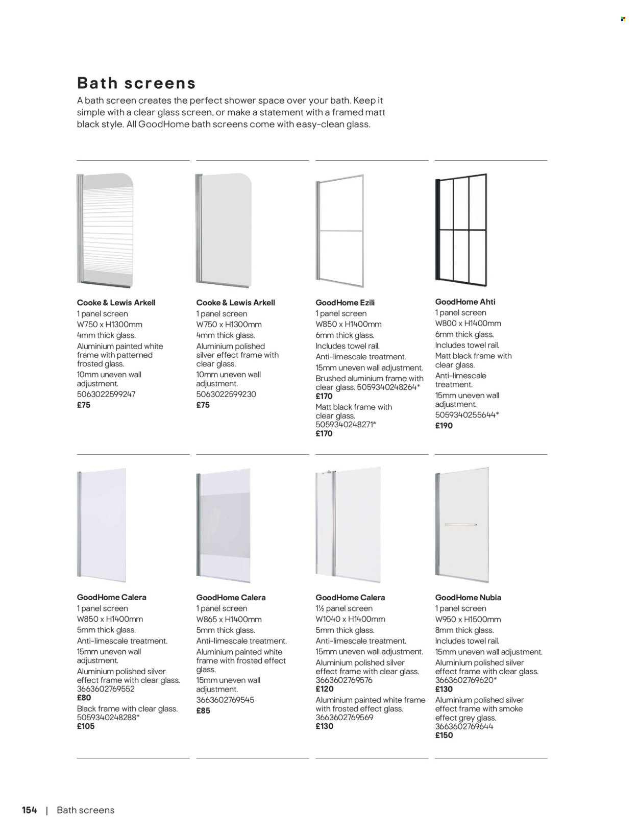 B&Q offer - Bathroom collections (2025-12-18) | 154