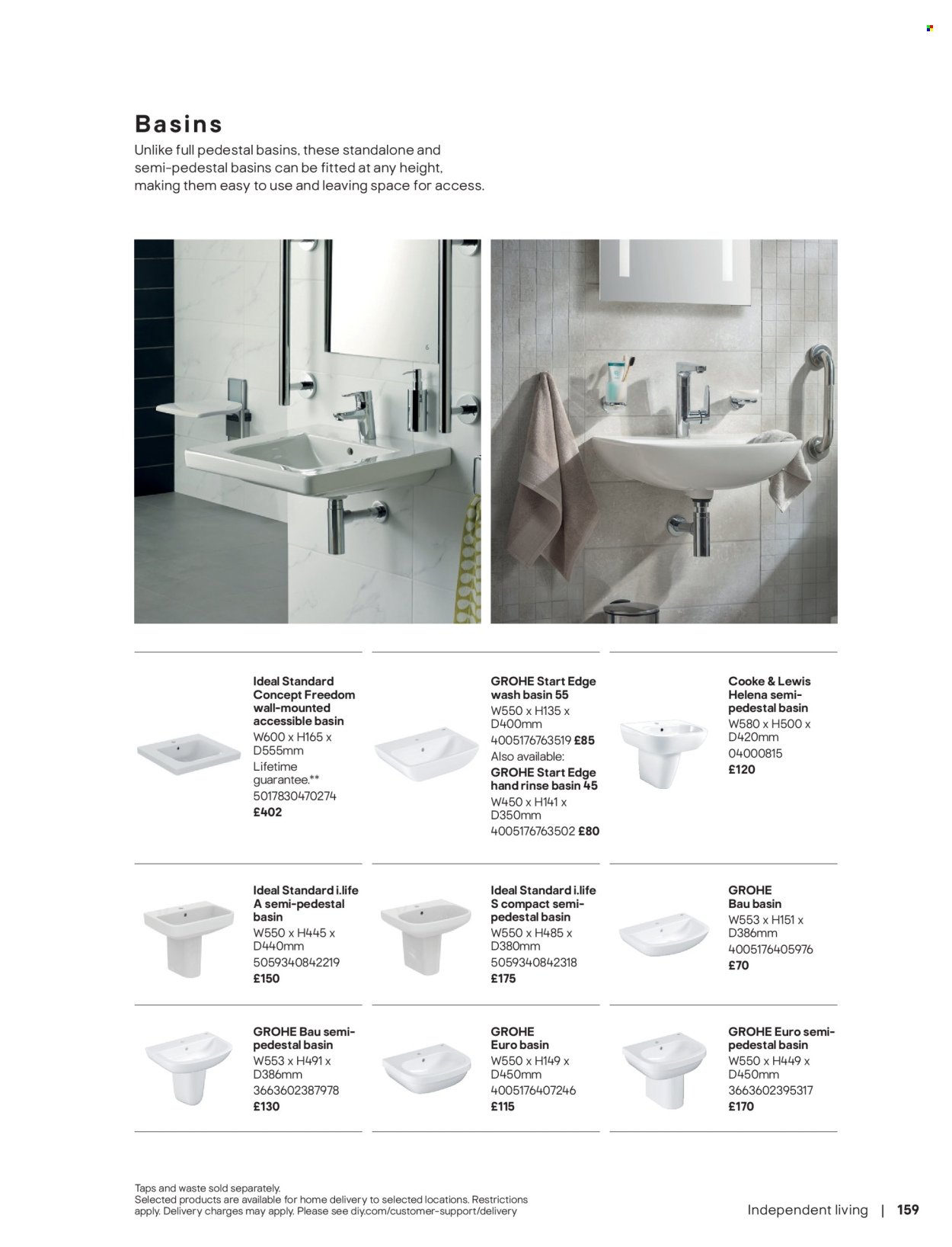 B&Q offer - Bathroom collections (2025-12-18) | 159