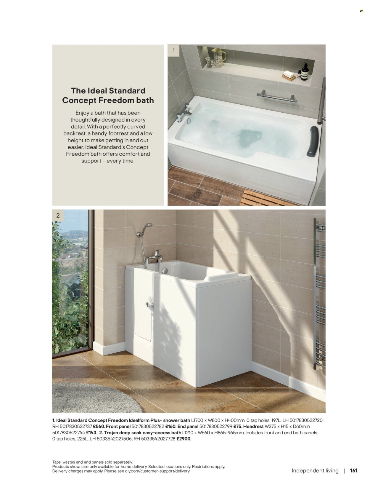 B&Q offer - Bathroom collections (2025-12-18) | 161