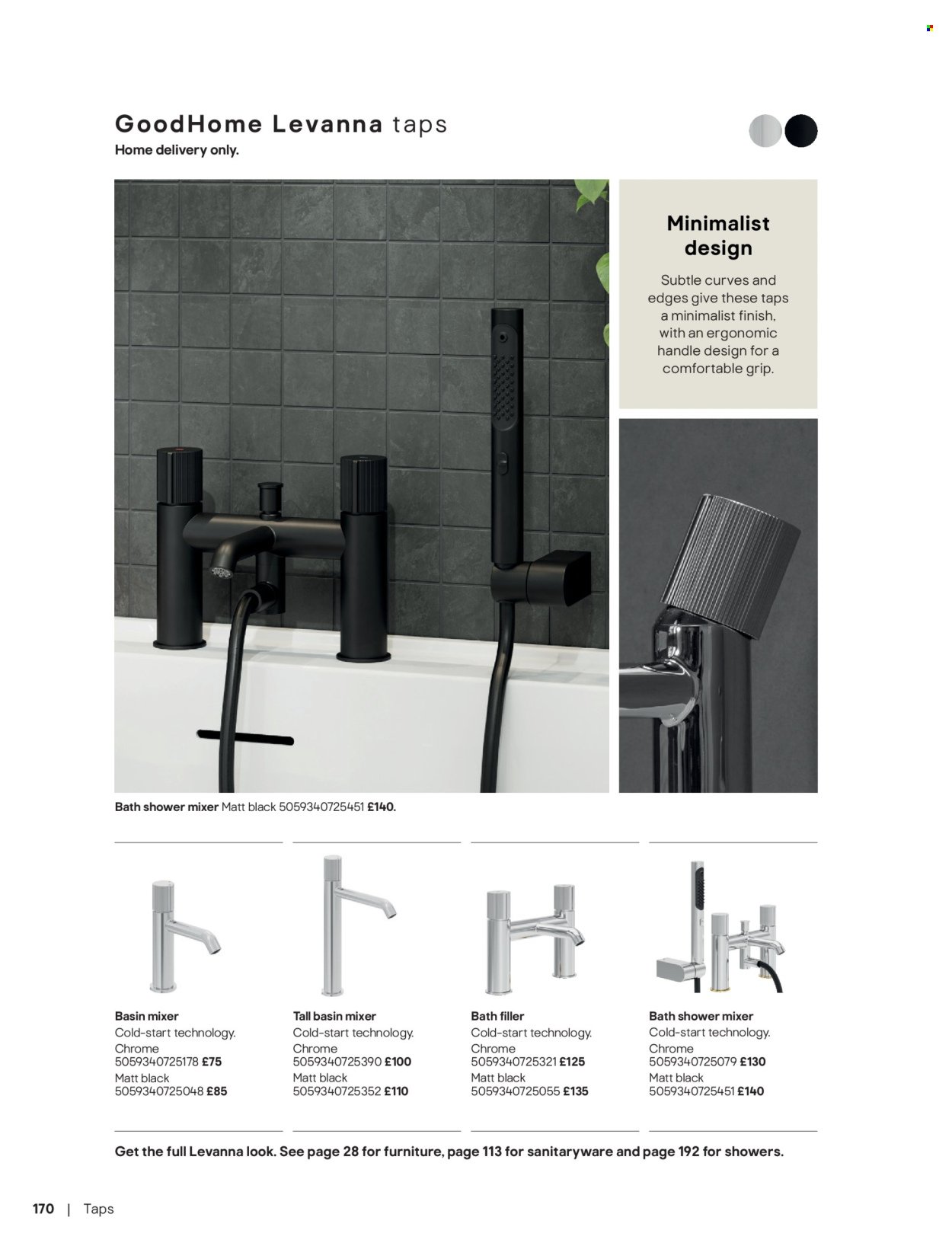 B&Q offer - Bathroom collections (2025-12-18) | 170