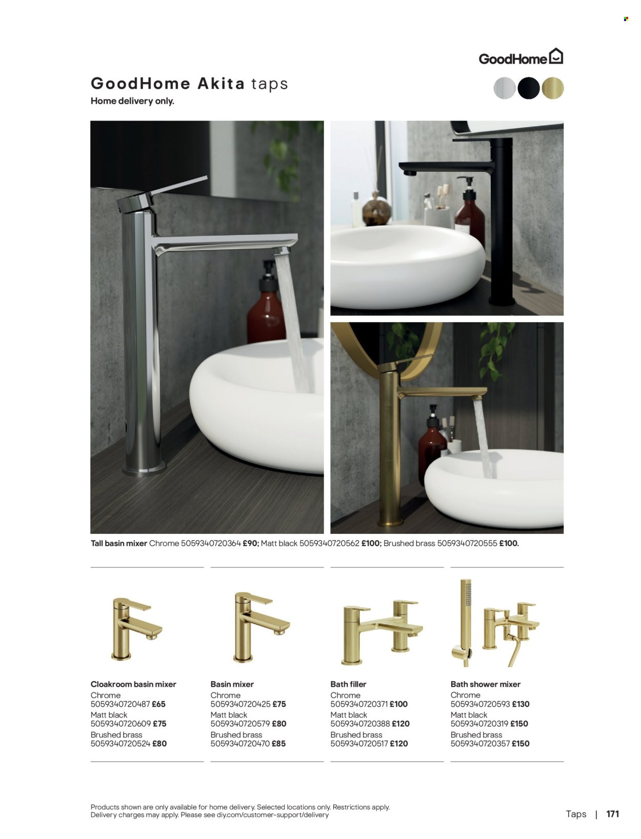 B&Q offer - Bathroom collections (2025-12-18) | 171