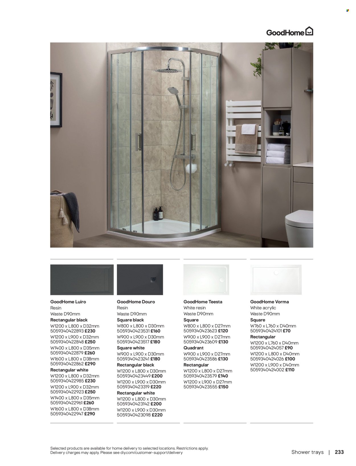 B&Q offer - Bathroom collections (2025-12-18) | 233