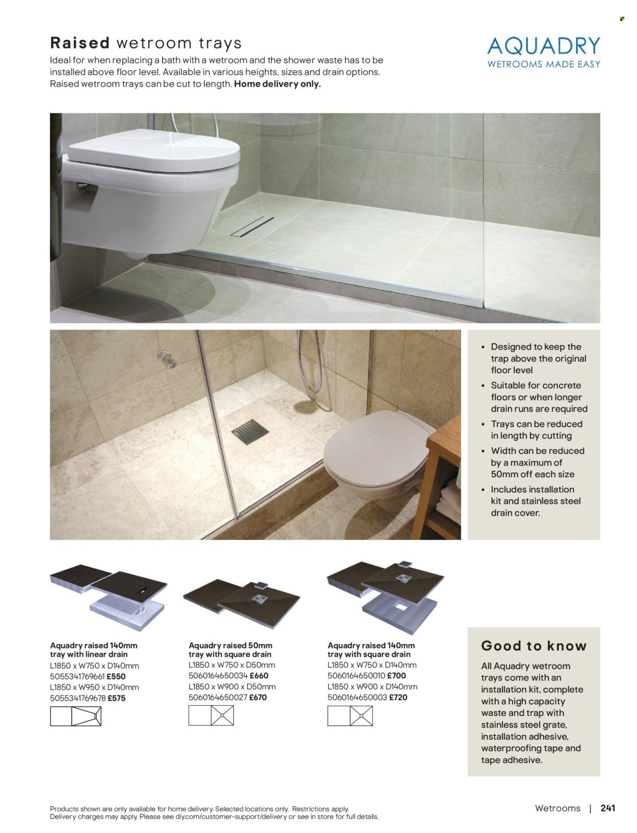 B&Q offer - Bathroom collections (2025-12-18) | 241