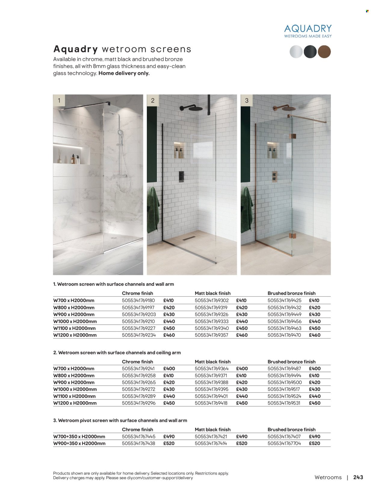 B&Q offer - Bathroom collections (2025-12-18) | 243