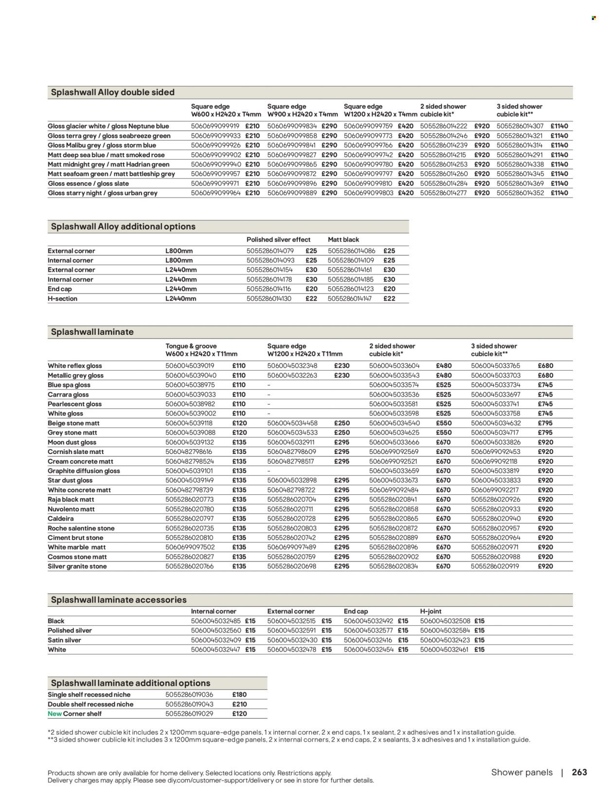 B&Q offer - Bathroom collections (2025-12-18) | 263