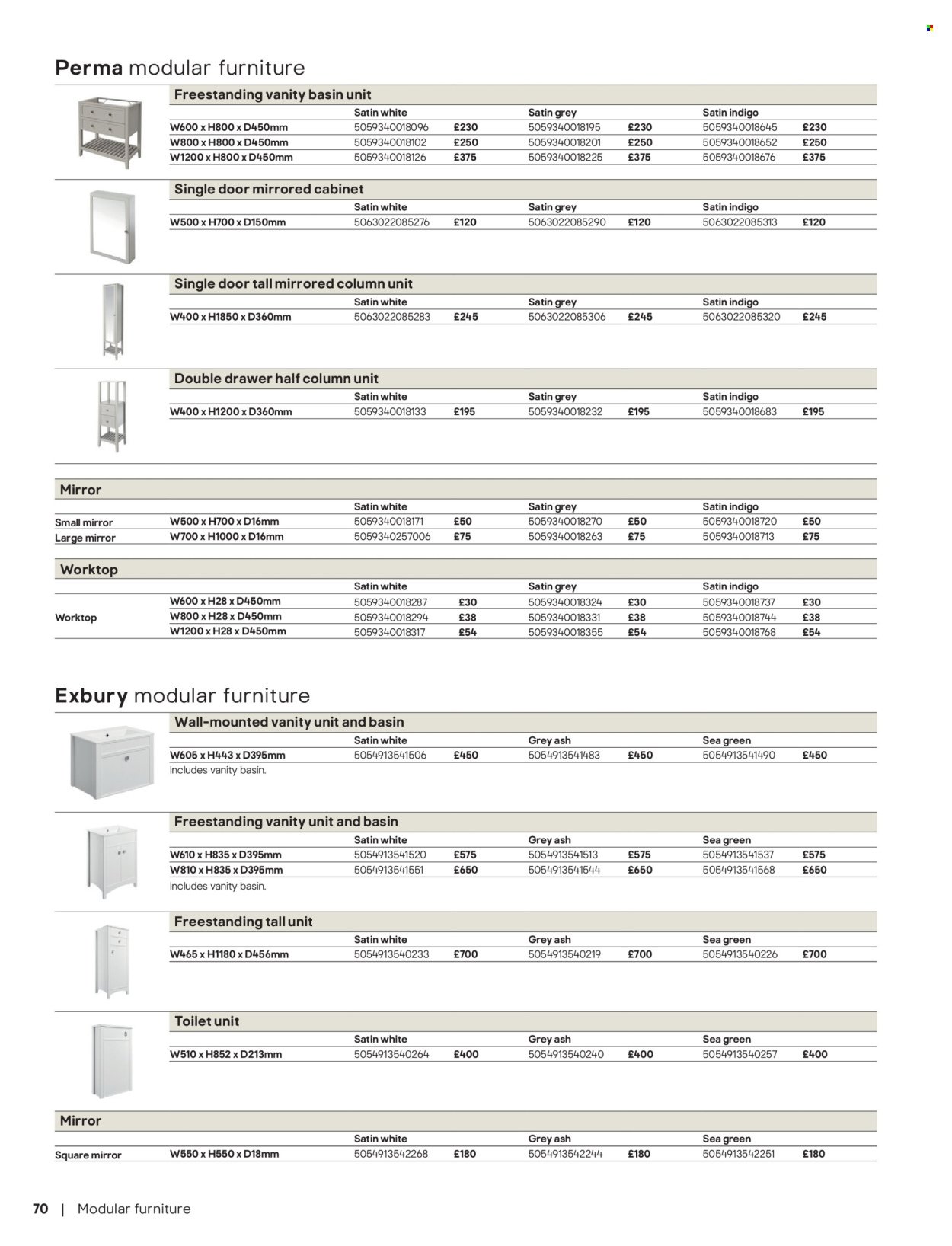 B&Q offer - Bathroom collections (2025-12-18) | 70