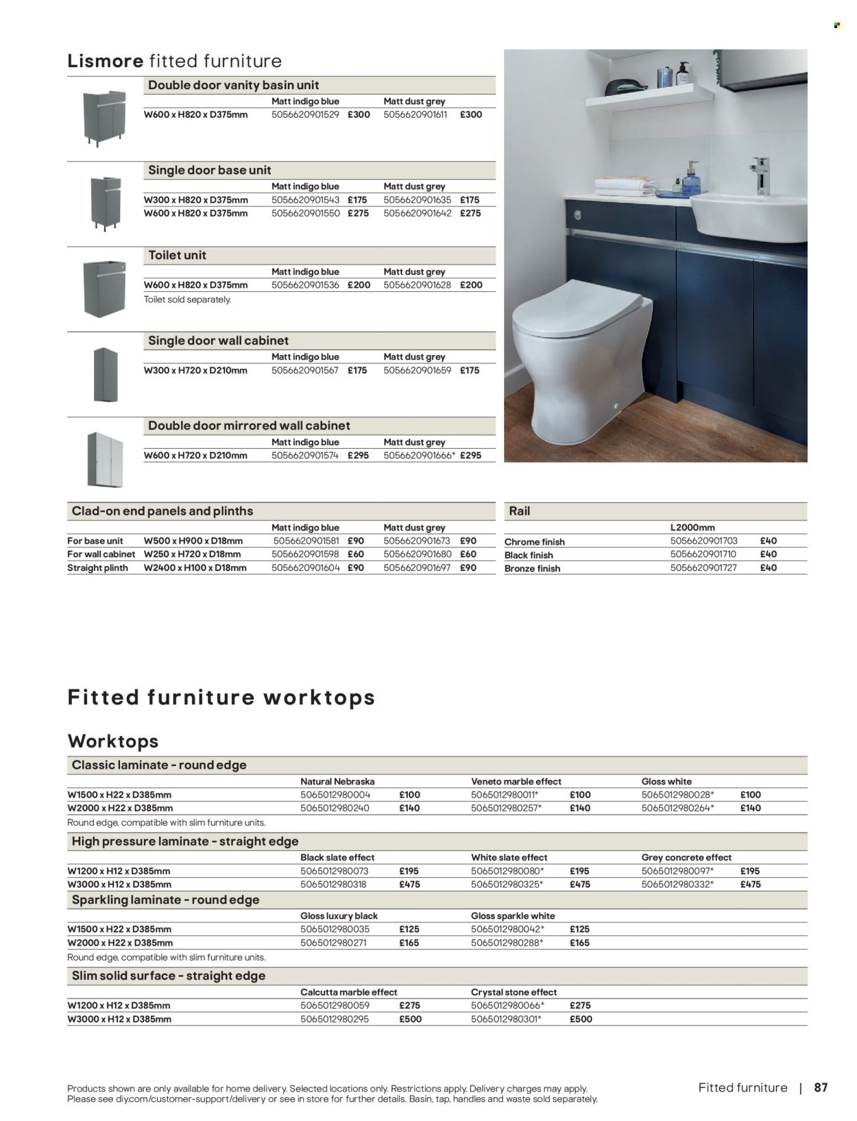 B&Q offer - Bathroom collections (2025-12-18) | 87