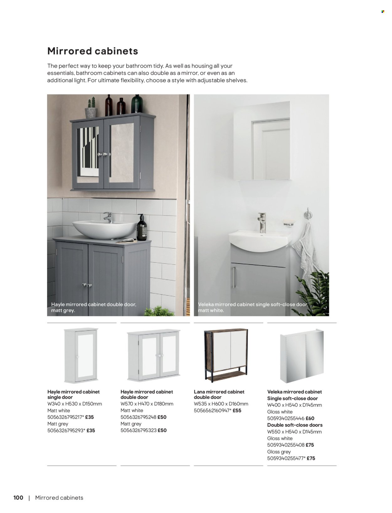 B&Q offer - Bathroom collections (2025-12-18) | 100