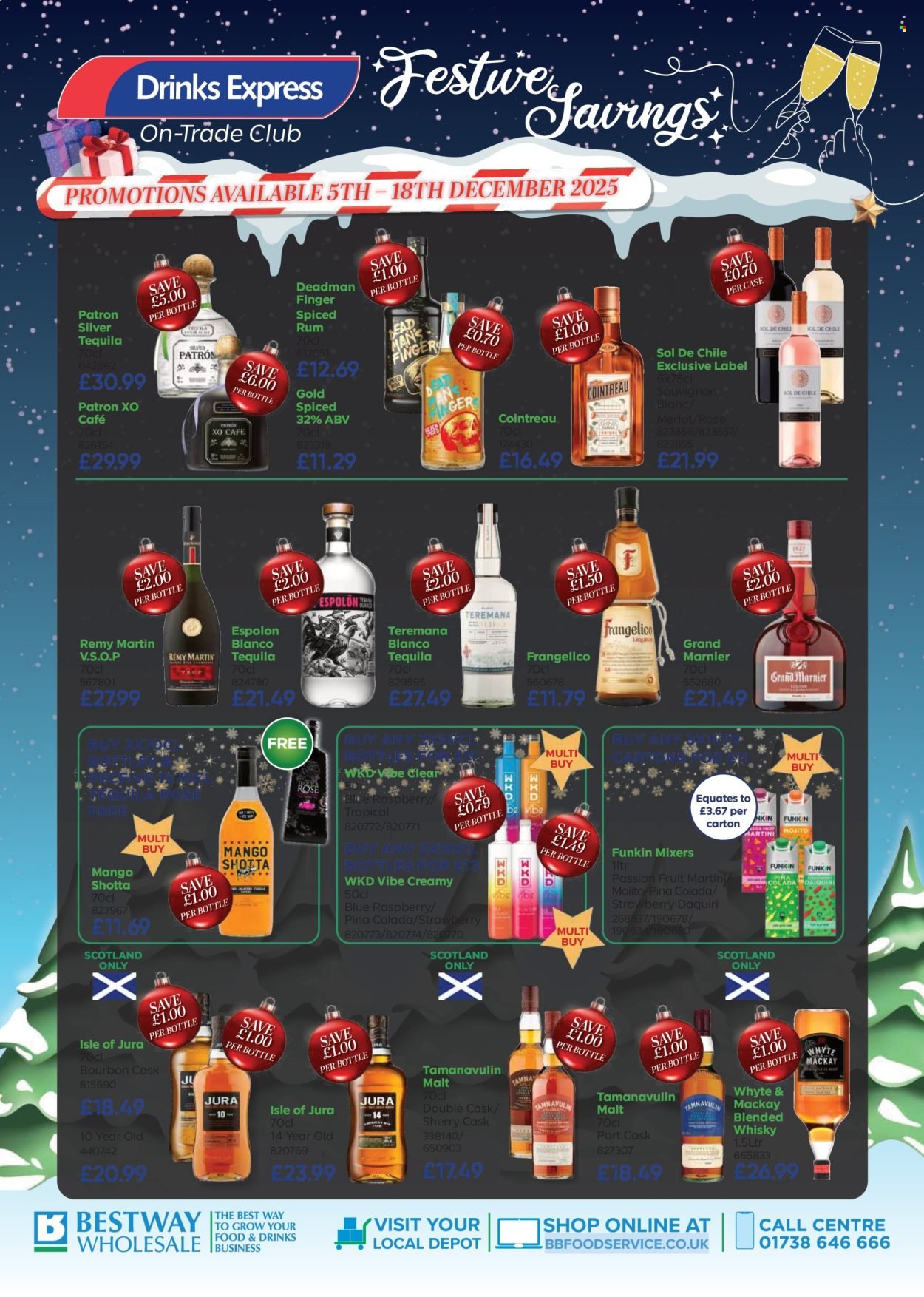 BESTWAY offer - Drinks Express Trade Week Offers (2025-12-05 - 2025-12-18) | 4