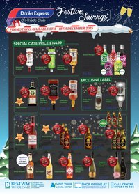 BESTWAY offer - Drinks Express Trade Week Offers (2025-12-05 - 2025-12-18)