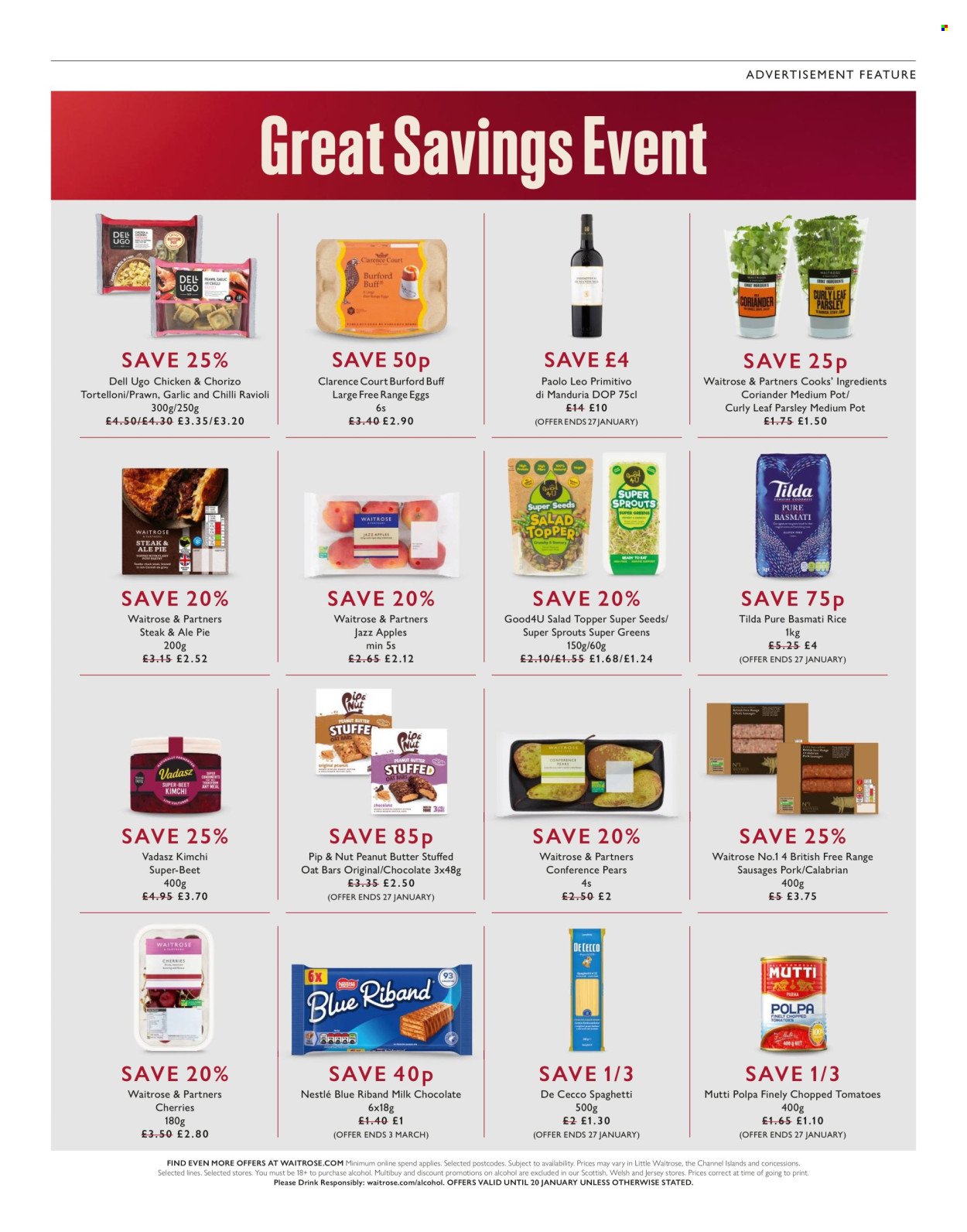 WAITROSE offer - Weekend (2026-01-09) | 24