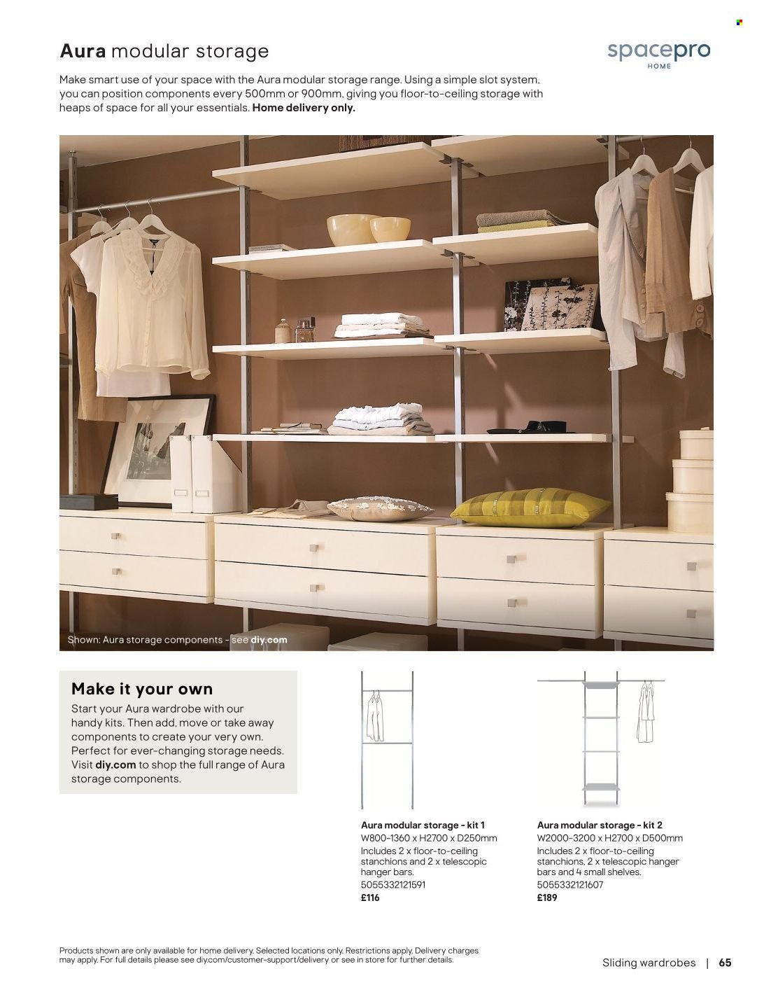 B&Q offer - Furniture & storage (2025-08-27) | 65