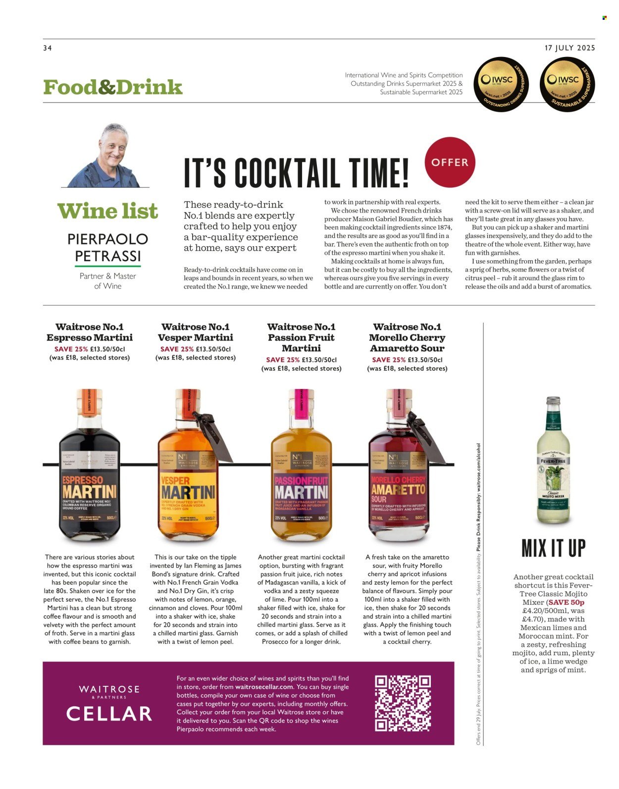 WAITROSE offer - July 2025 (2025-07-16) | 34