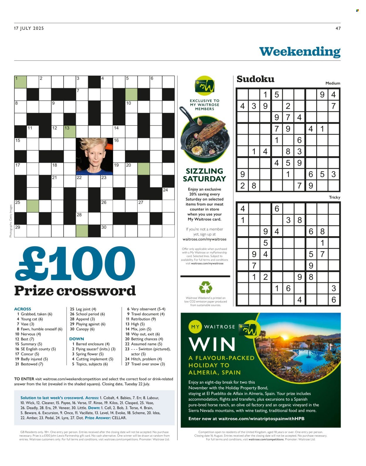 WAITROSE offer - July 2025 (2025-07-16) | 47