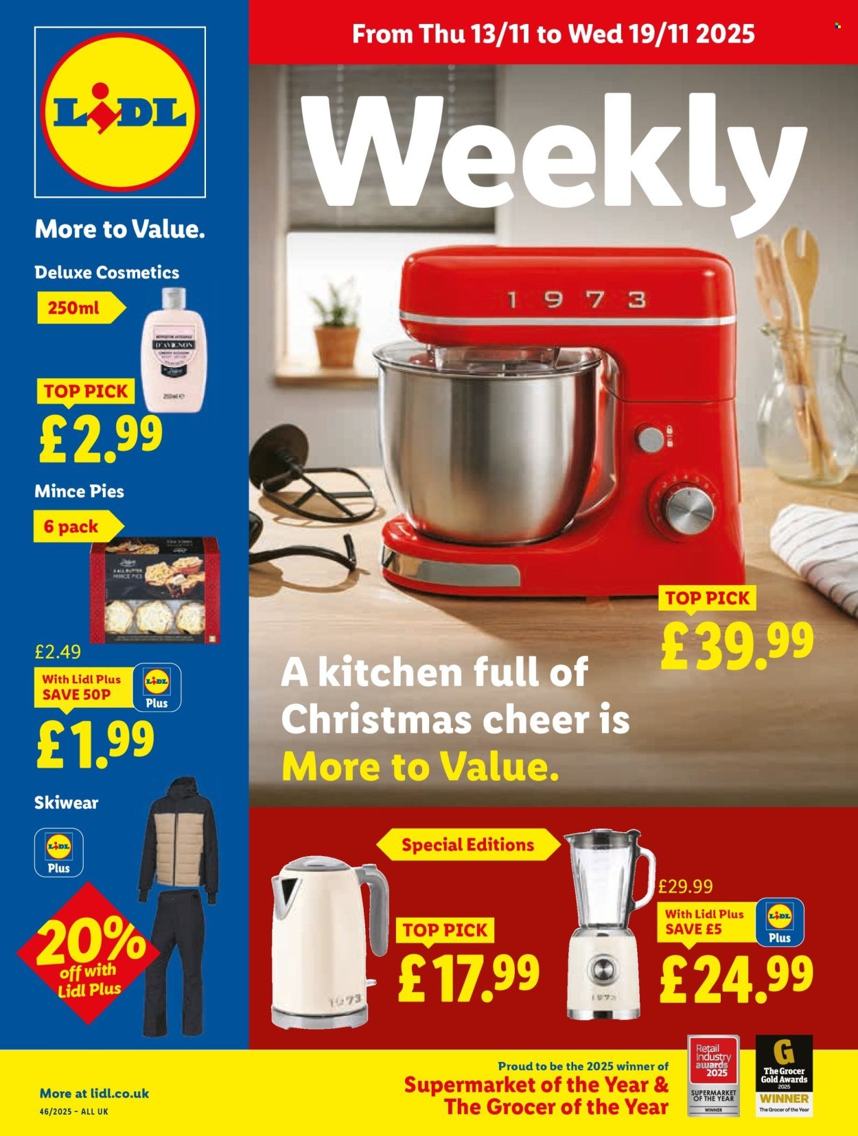 LIDL offer - Local Weekly Leaflet (2025-11-13 - 2025-11-19) | 1