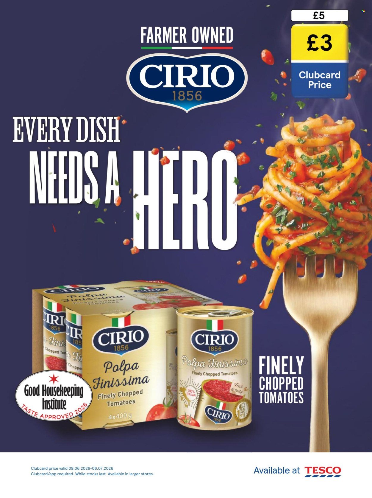 TESCO offer - From 1 Jun 2026