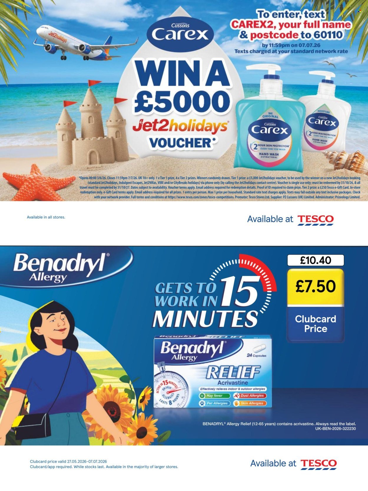 TESCO offer - From 1 Jun 2026