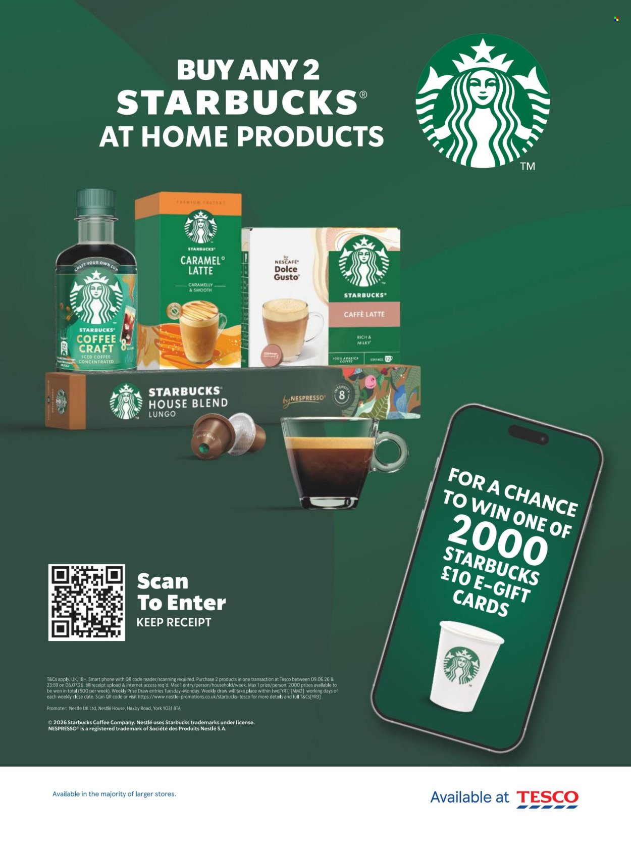 TESCO offer - From 1 Jun 2026