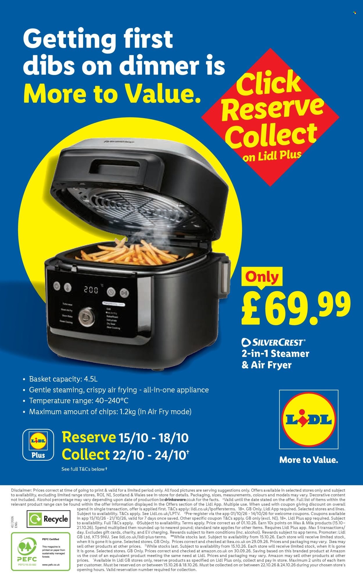 LIDL offer - Local Weekly Leaflet